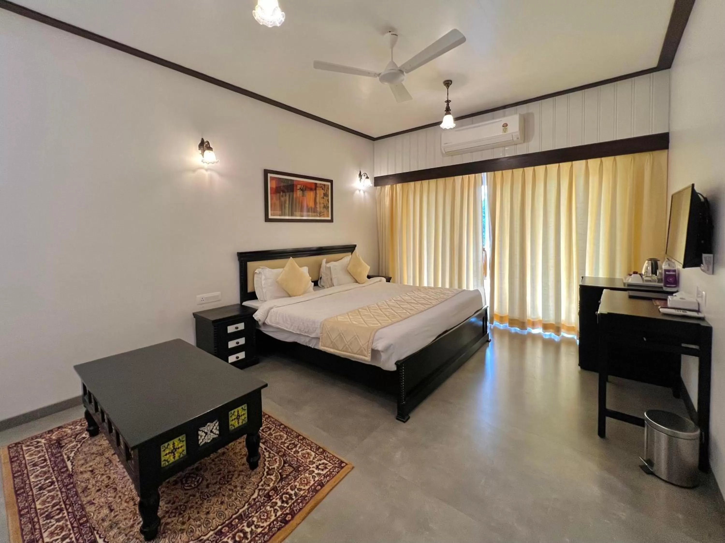 Bed in Tranquil Resort & Spa