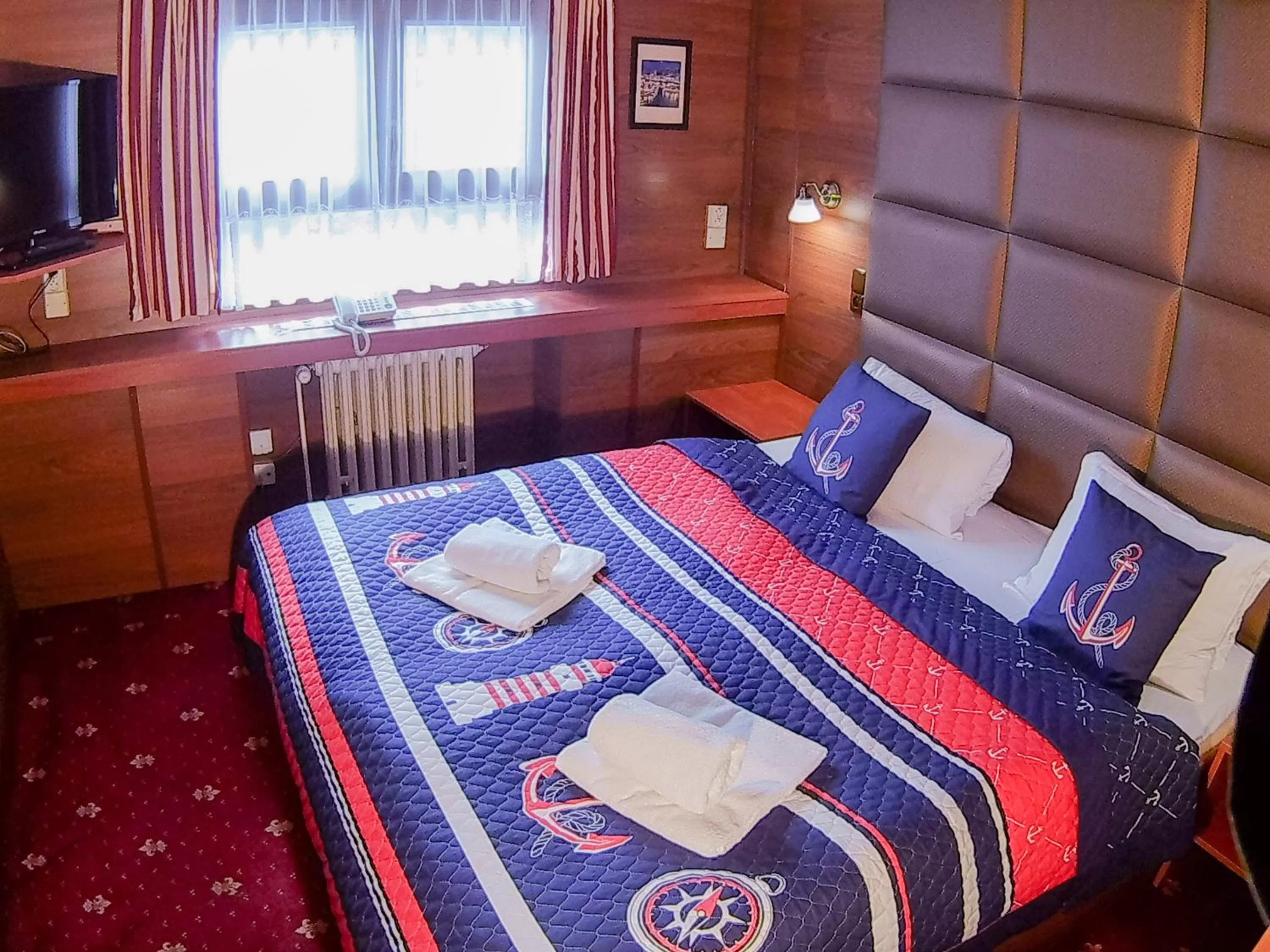 Bed in Botel Albatros