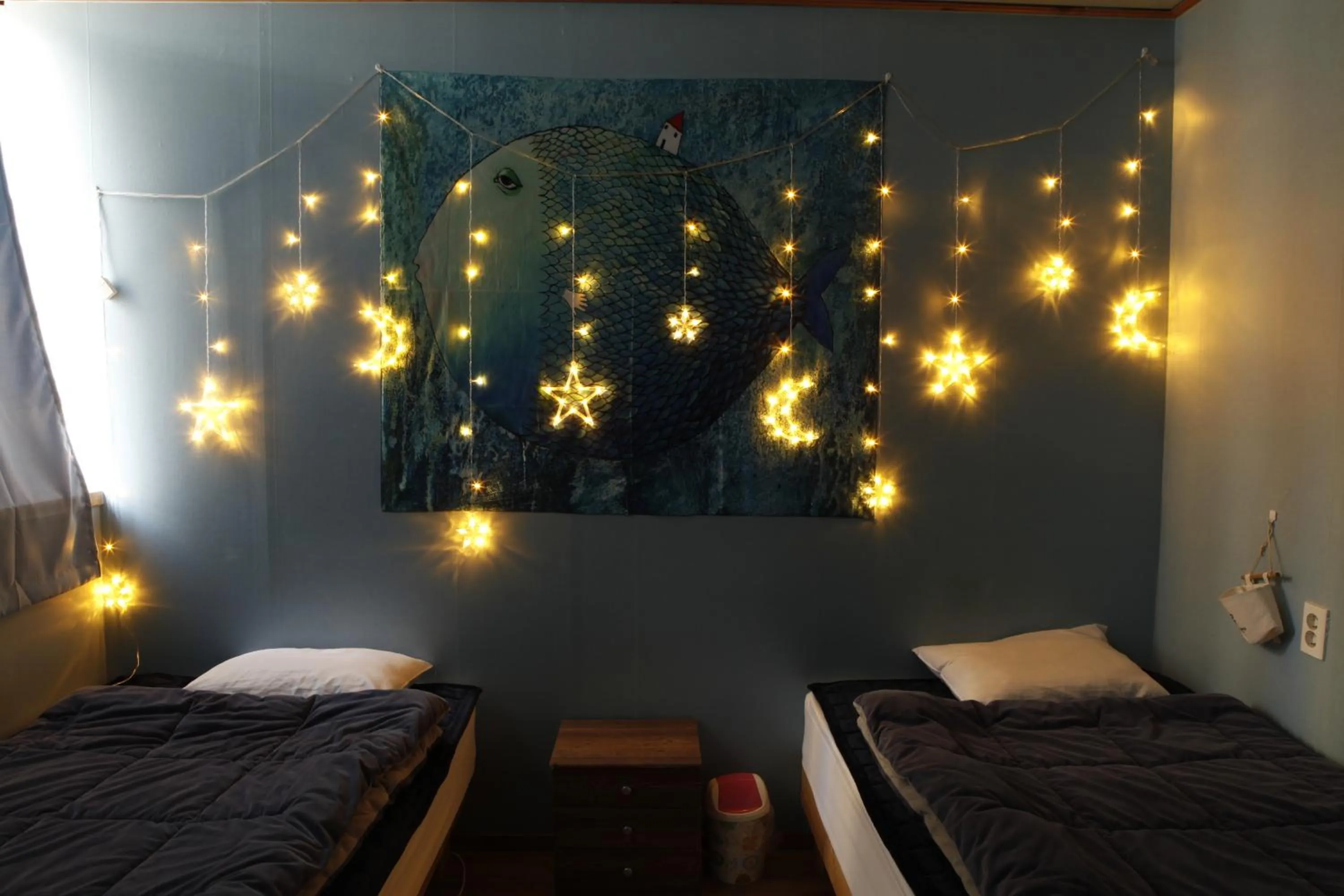 Bed in Baozen Guesthouse