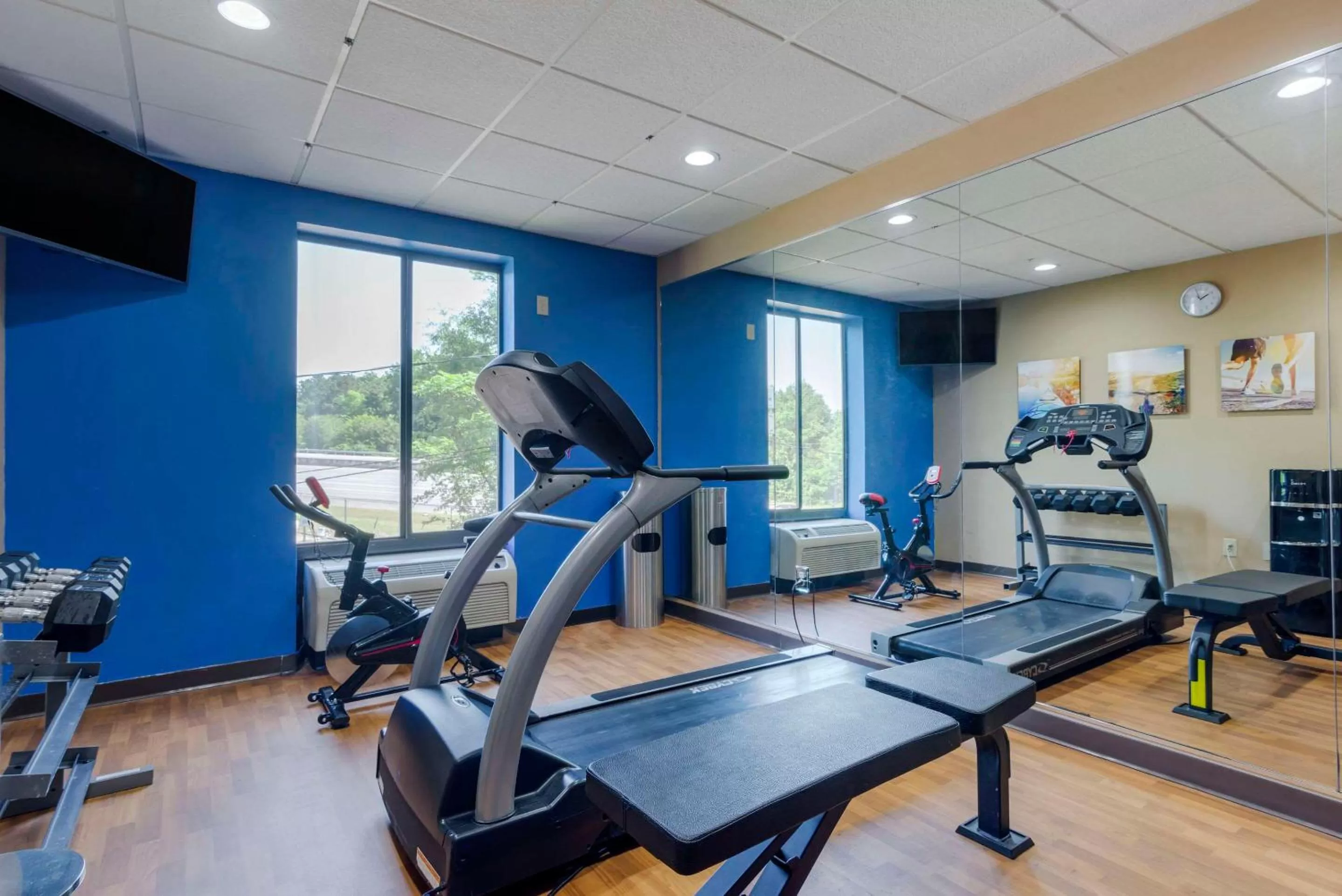 Fitness centre/facilities in Comfort Suites Columbus State University Area