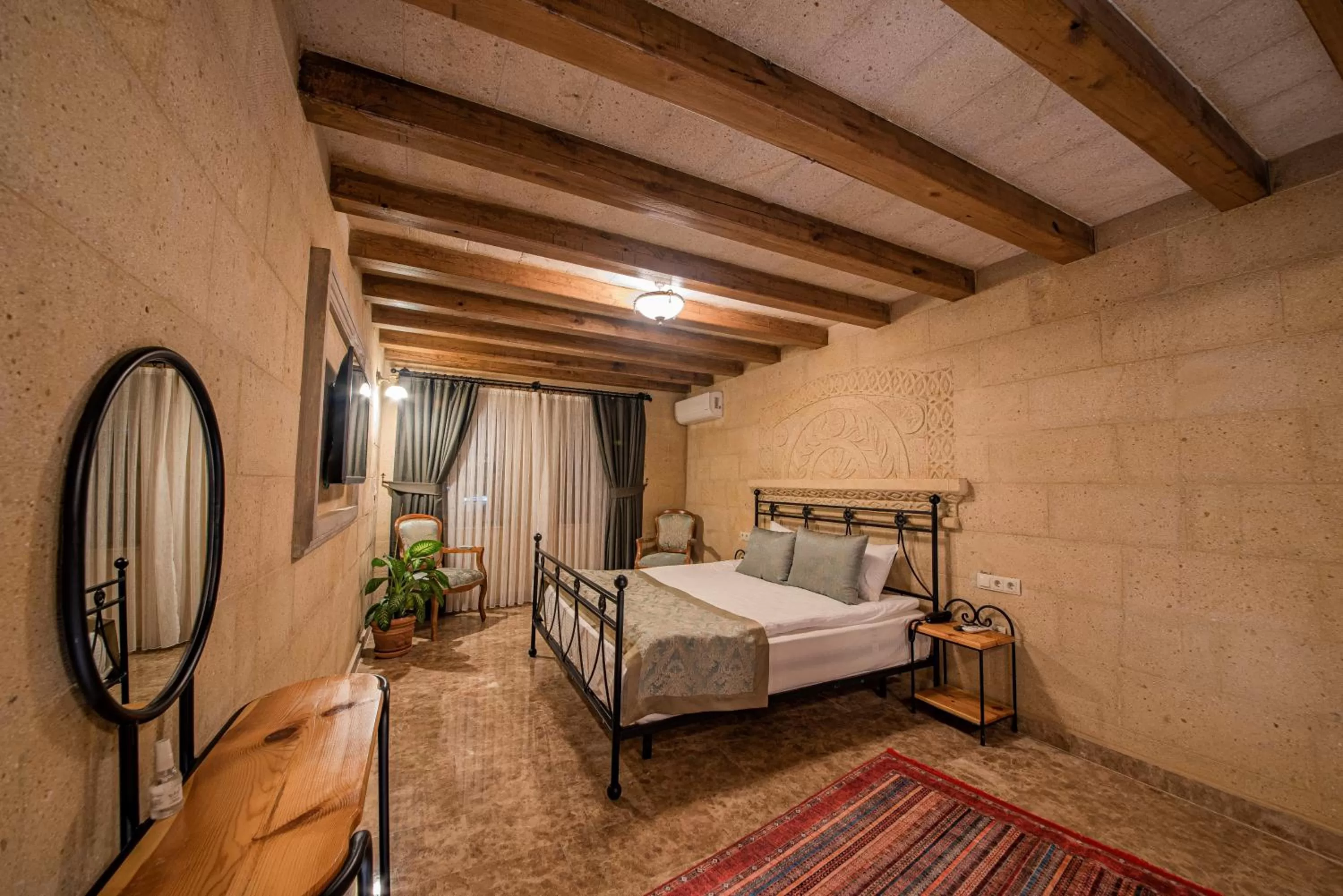 Bed in Cratus Stone Palace