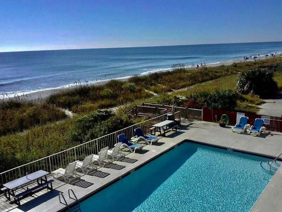 Beach in Gazebo Inn Oceanfront