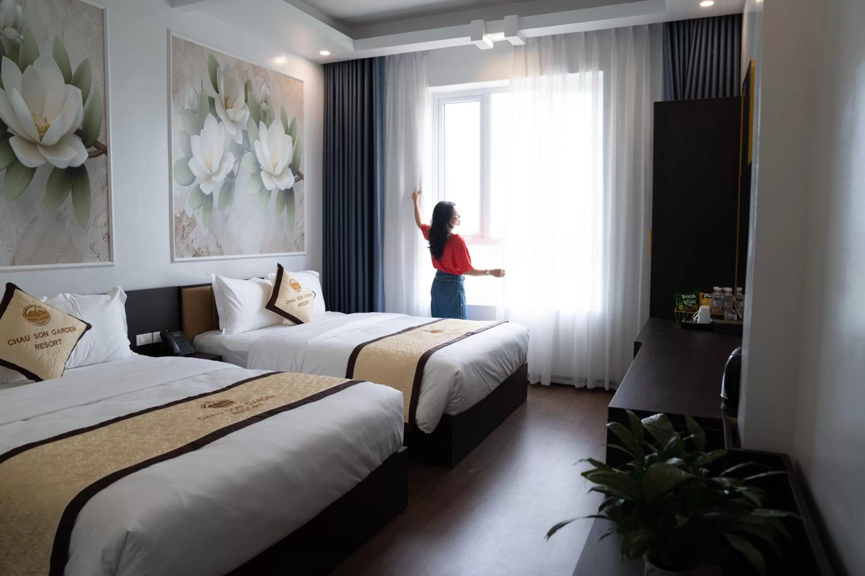 Deluxe Family Room in Châu Sơn Garden Resort