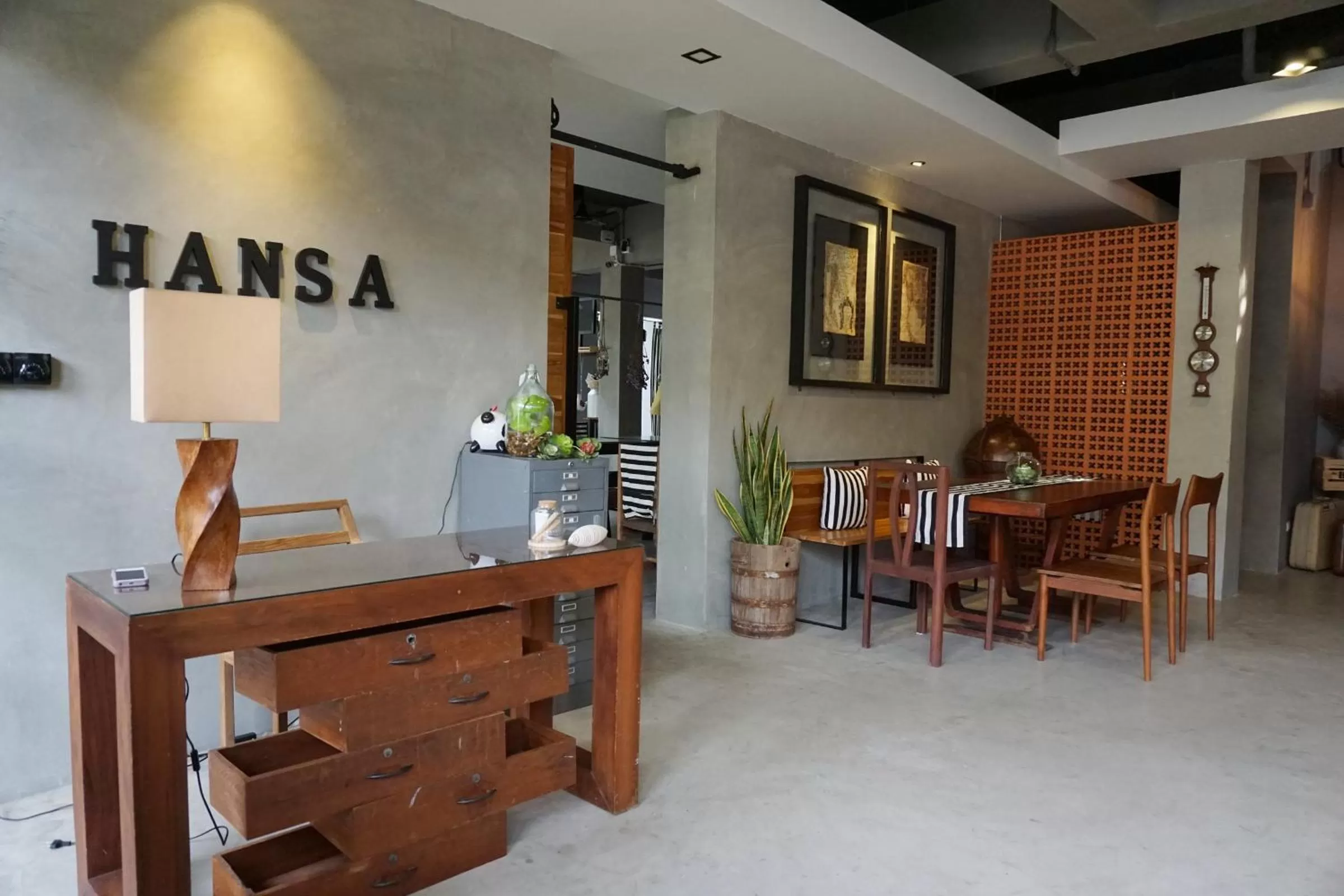Lobby or reception, Restaurant/Places to Eat in Hansa Bangkok House