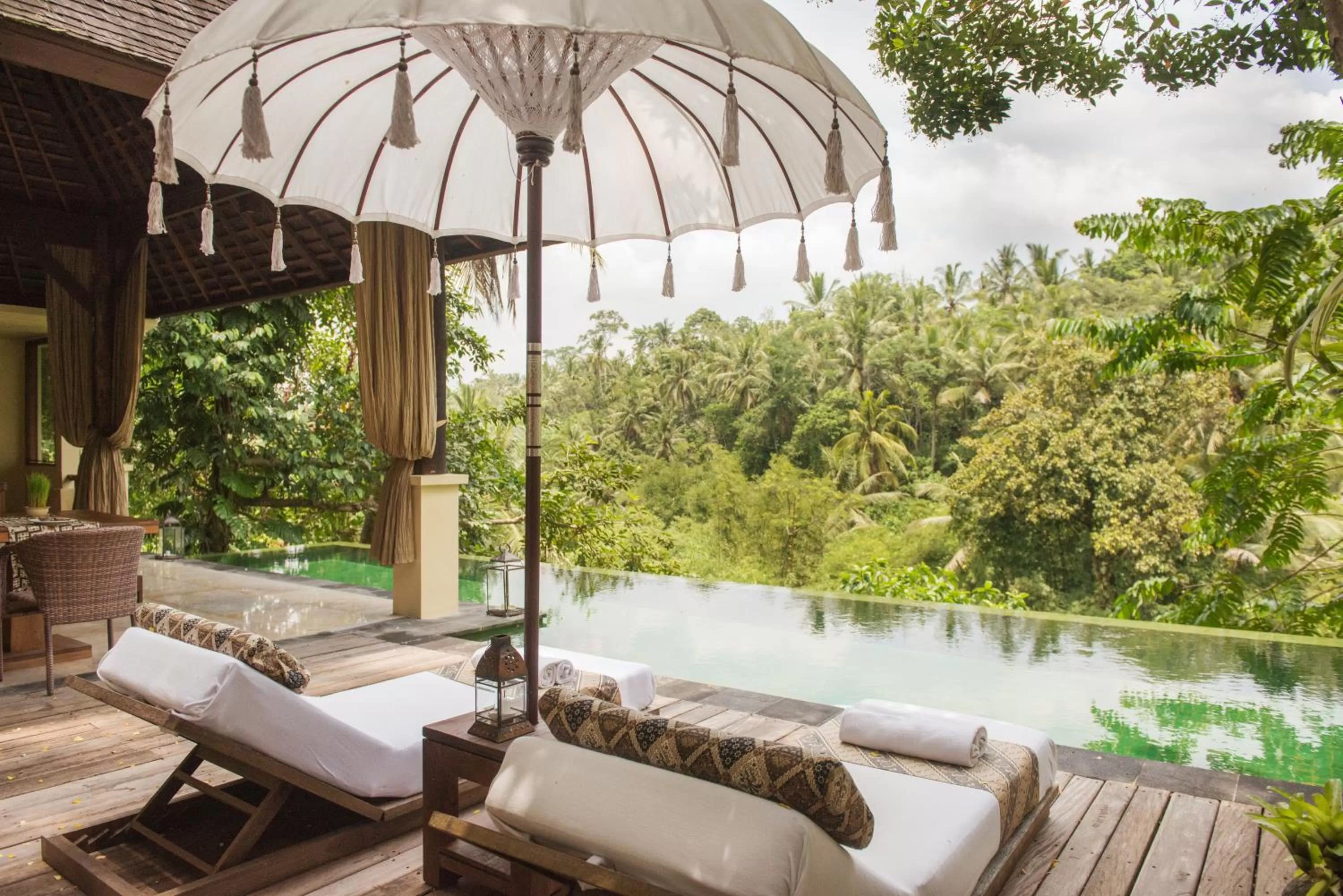 Patio in Komaneka at Bisma Ubud