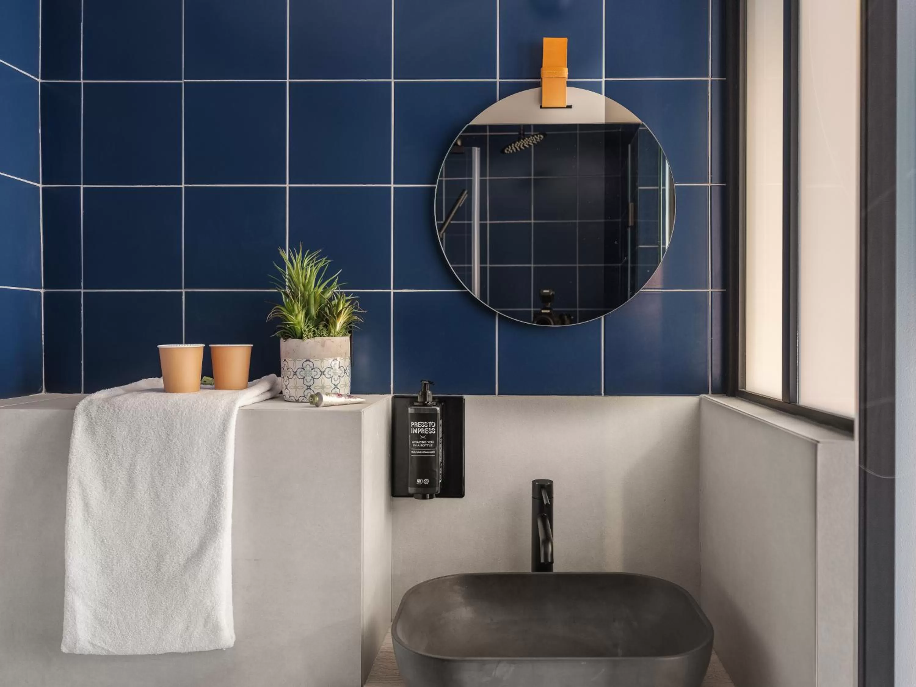 Bathroom in ibis Styles Paris Montmartre Nord