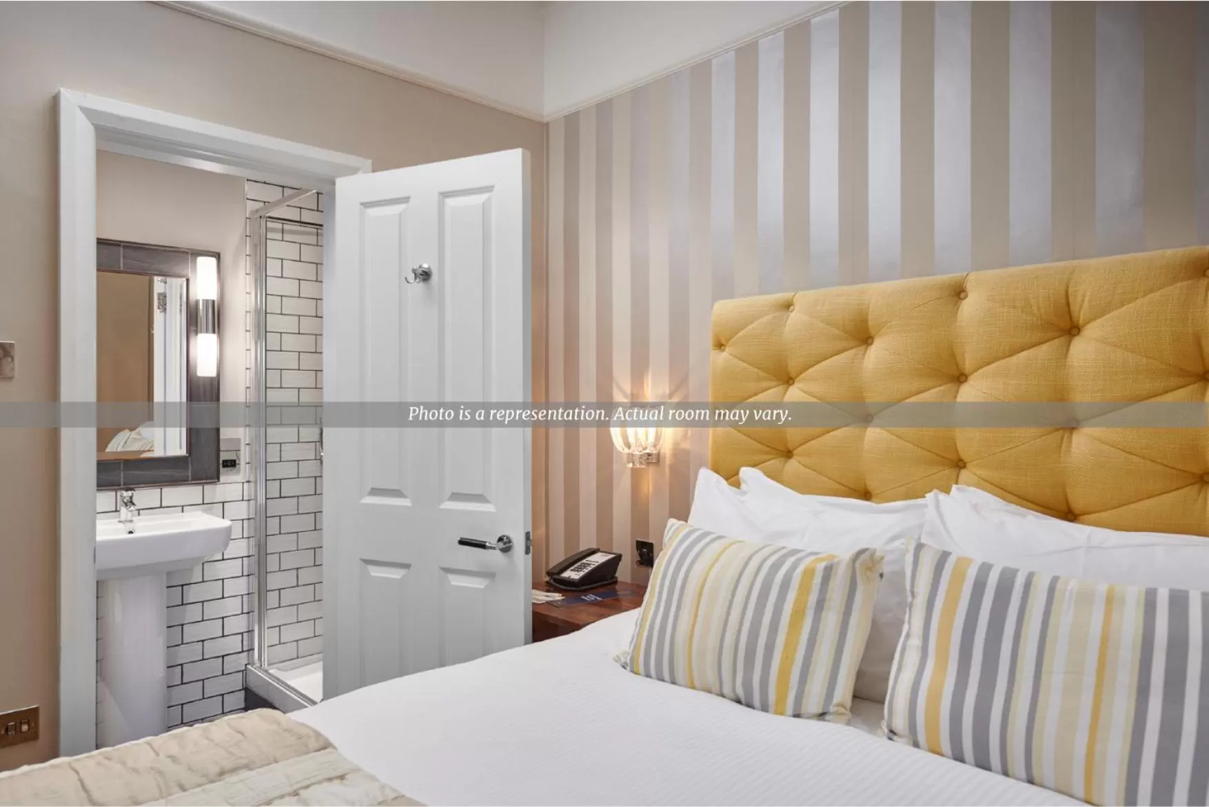 Bathroom, Bed in The Belsfield Hotel