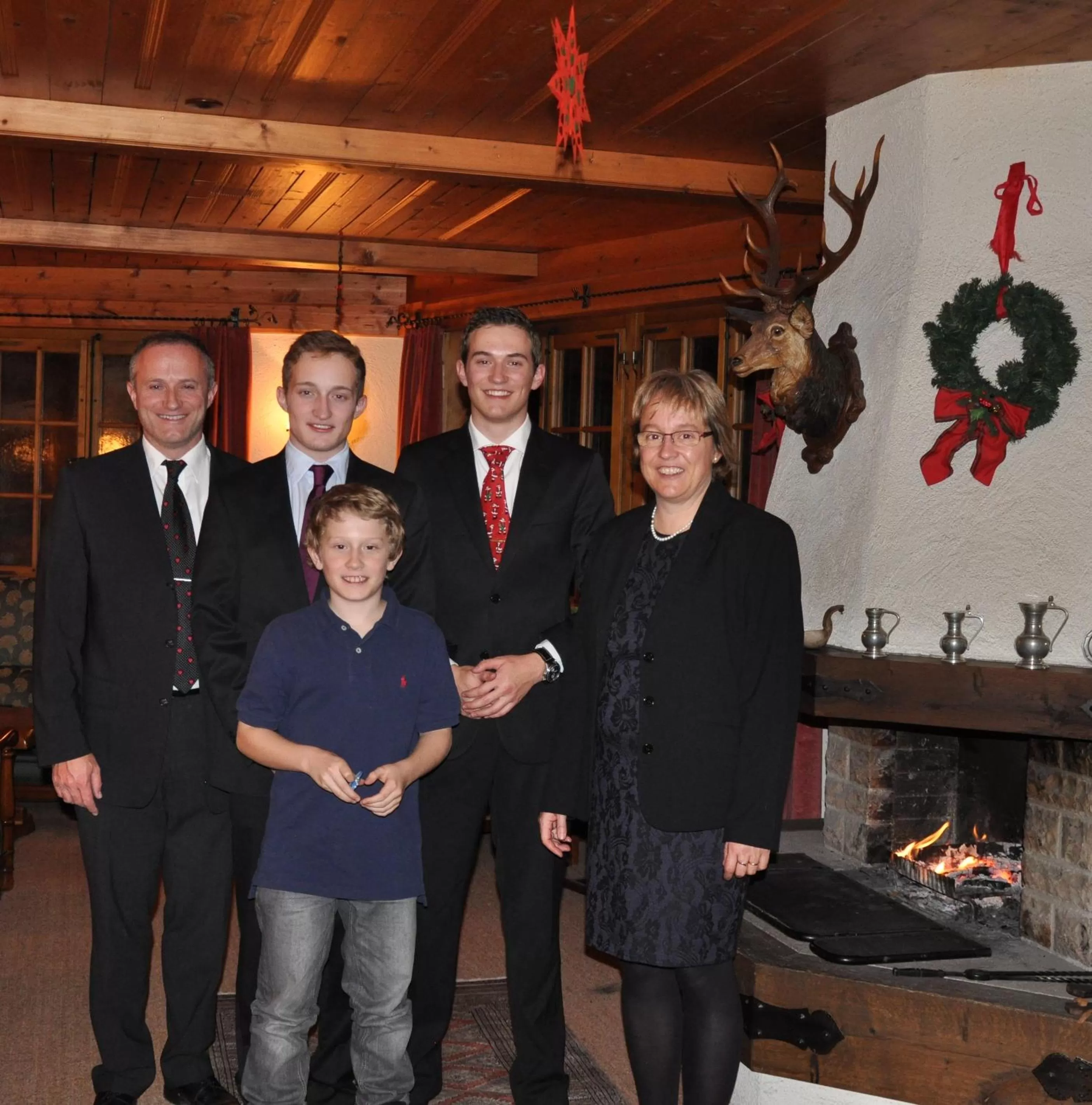 People in Hotel Gletschergarten