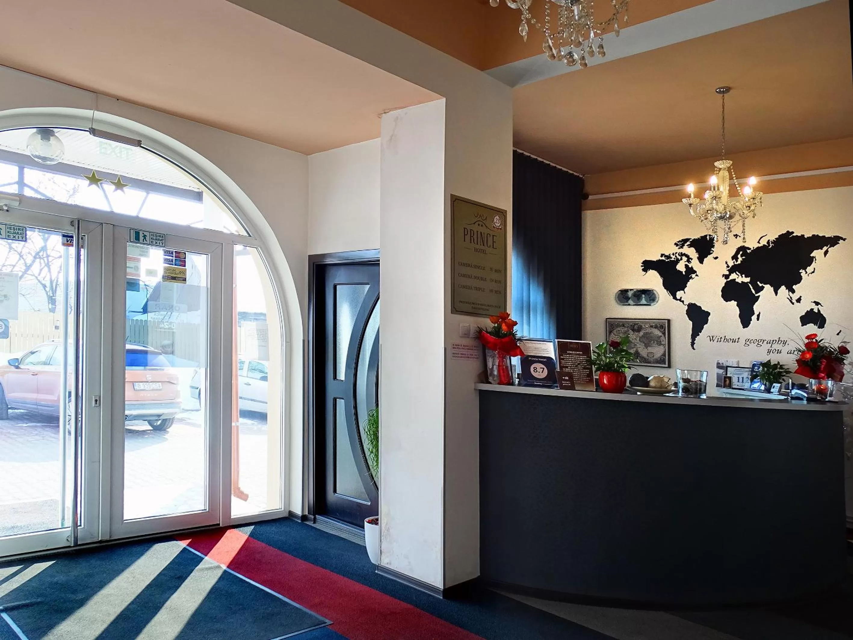 Lobby or reception, Bed in Prince Hotel