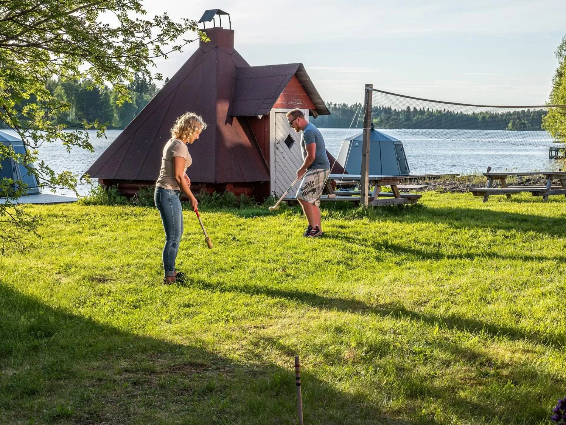 Property building in Arctic Guesthouse & Igloos