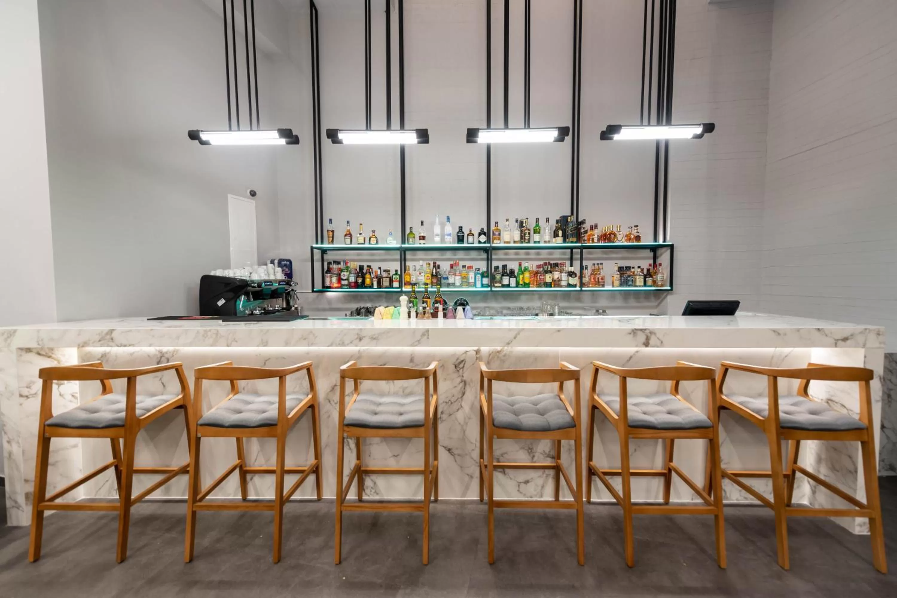 Lounge or bar in Dionisos Hotel