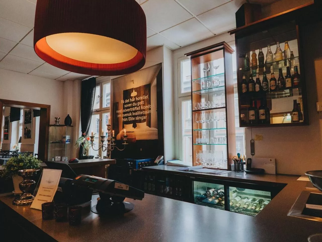 Lobby or reception in Arboga Stadshotell