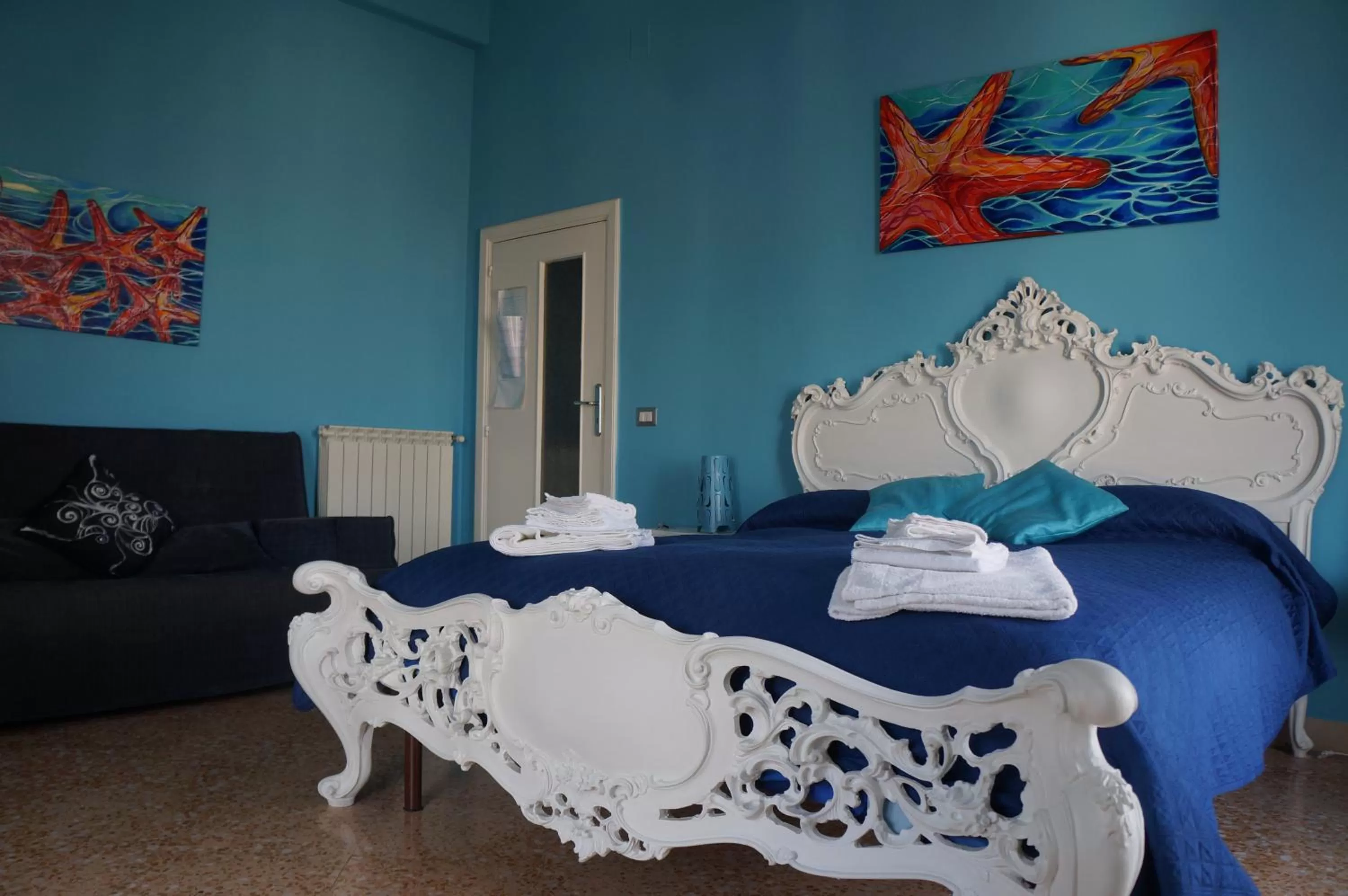 Bed in B&B occhi di mare