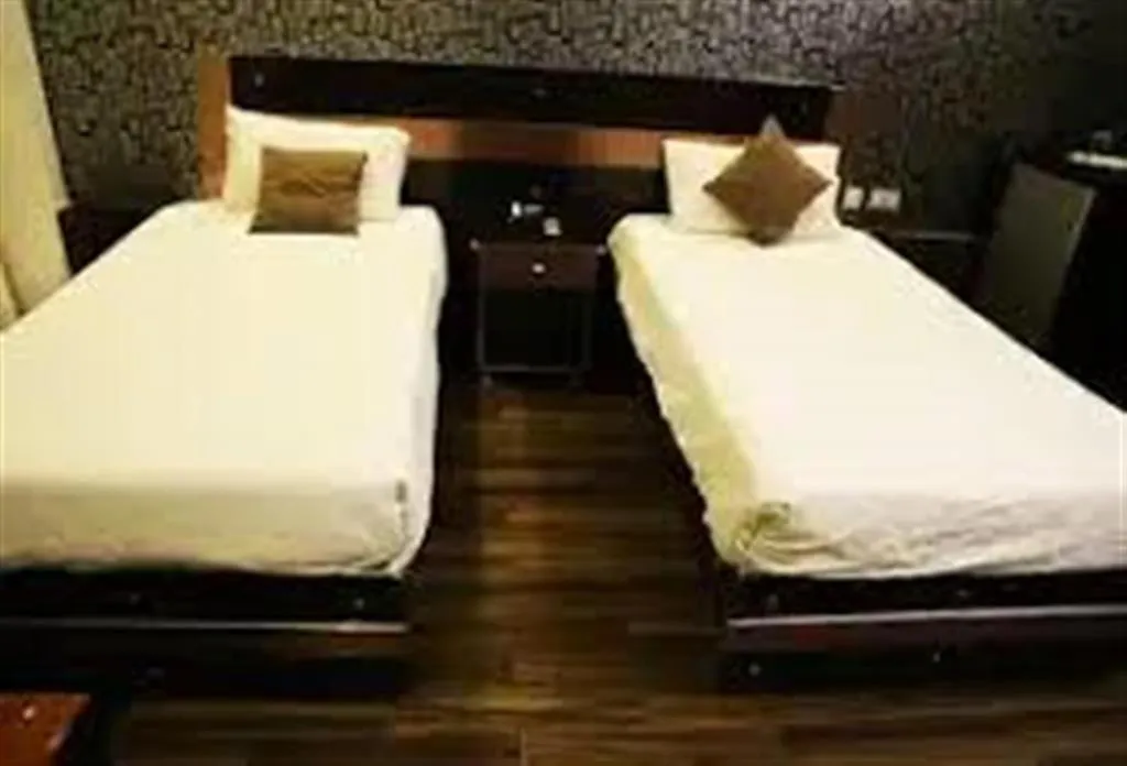 Bed in Hotel Marcopolo