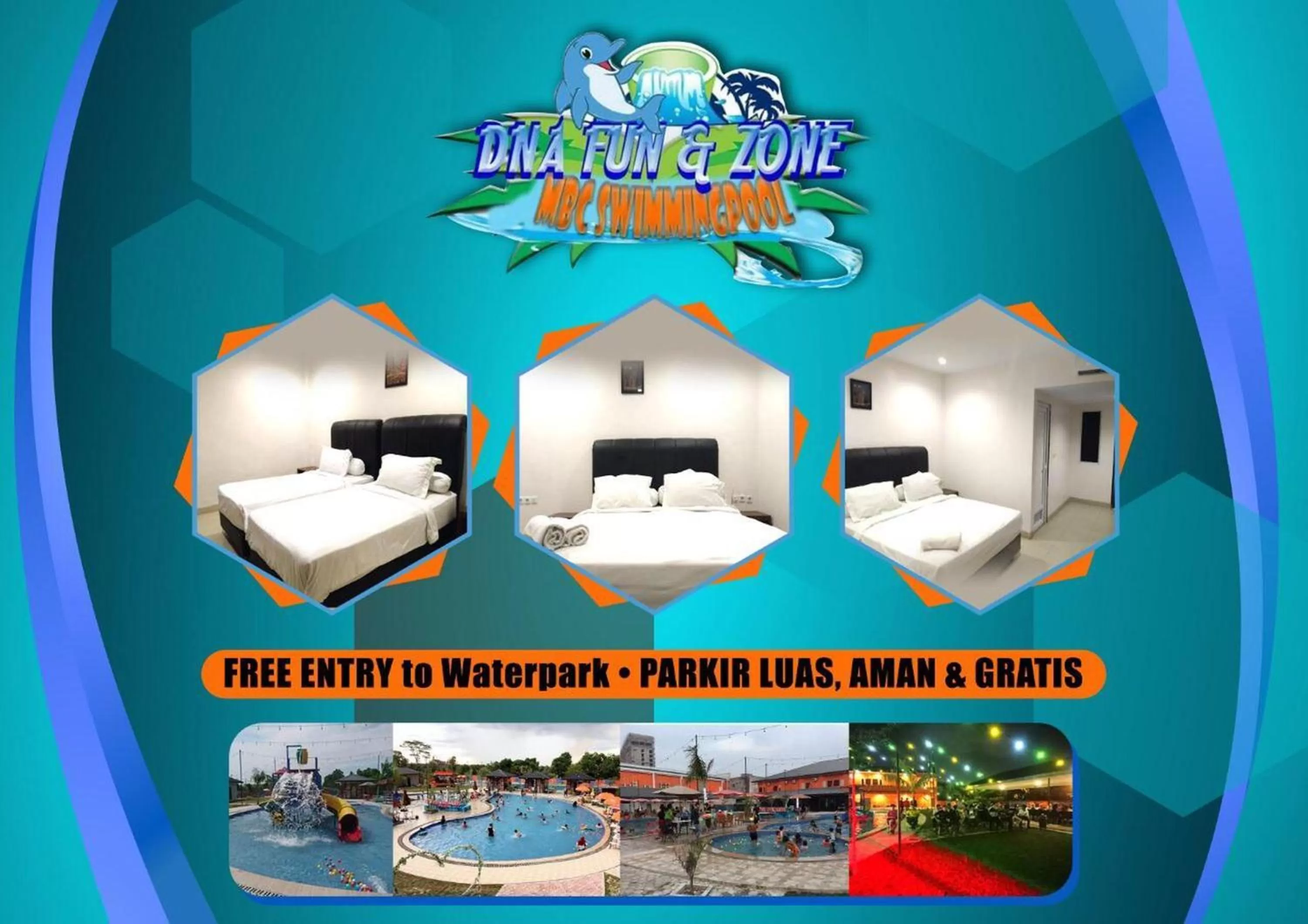 Area and facilities in Dna Fun Zone Pekanbaru