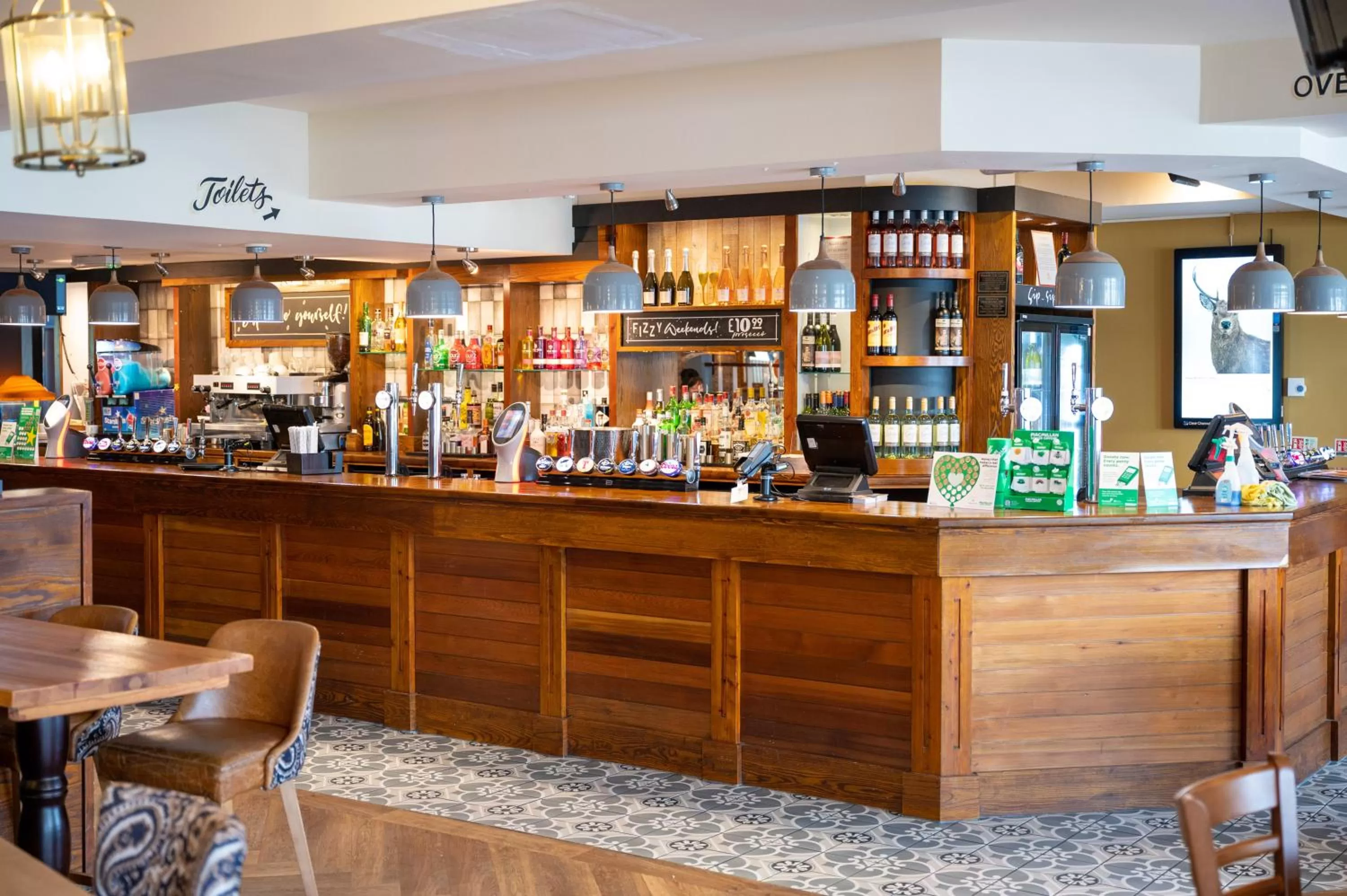 Lounge or bar in The Titan By Greene King Inns