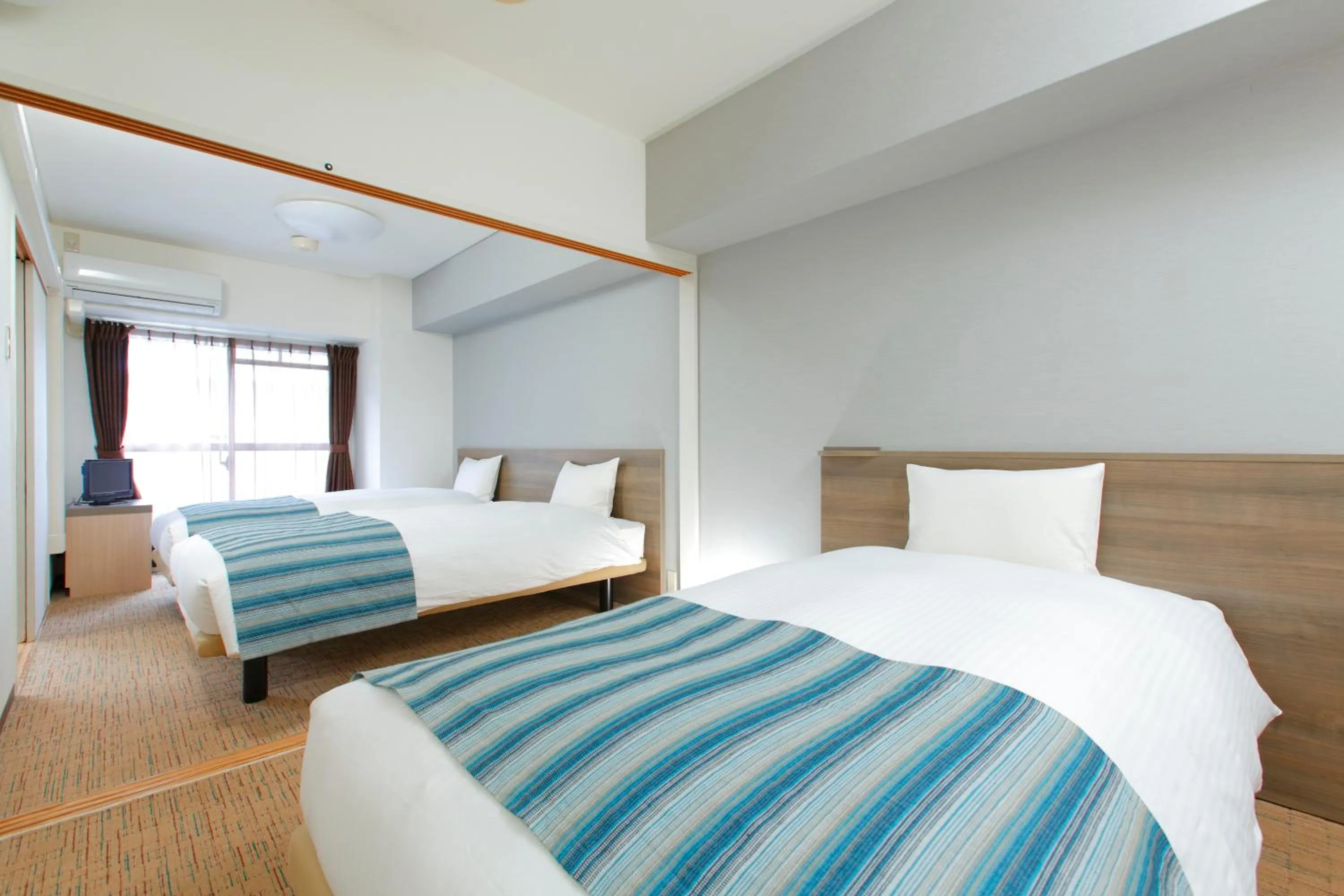 Photo of the whole room, Bed in HOTEL MYSTAYS Otemae