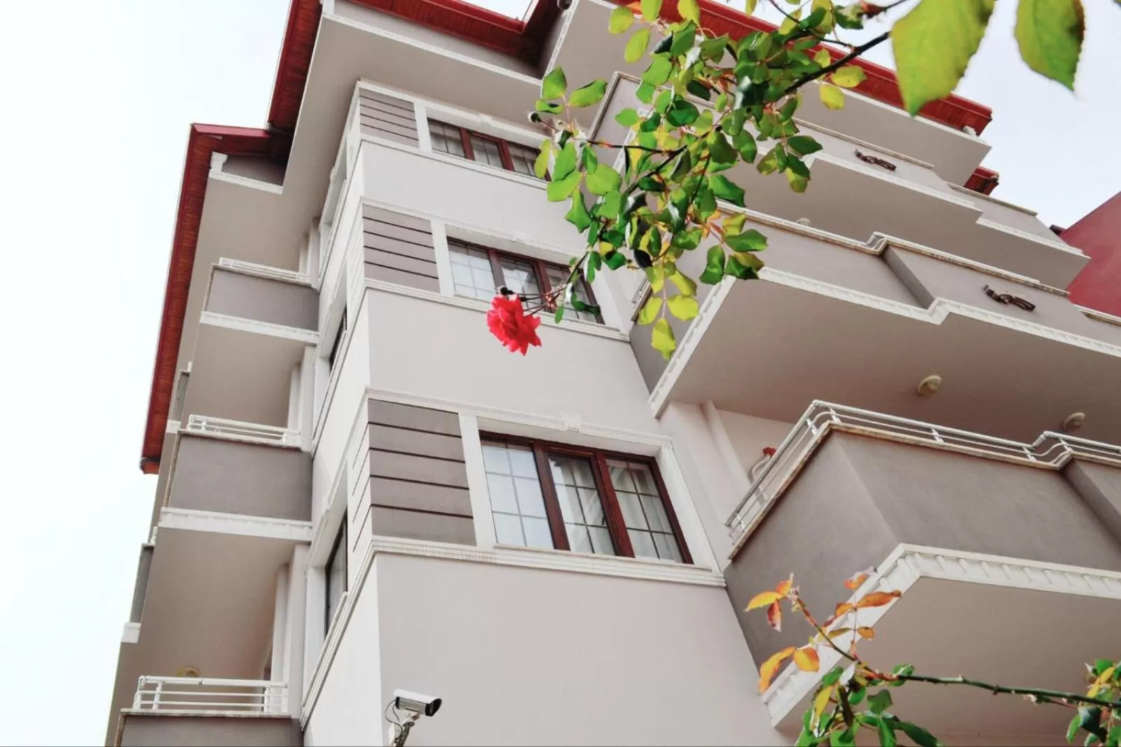 Facade/entrance, Property Building in The Twins Apartmens