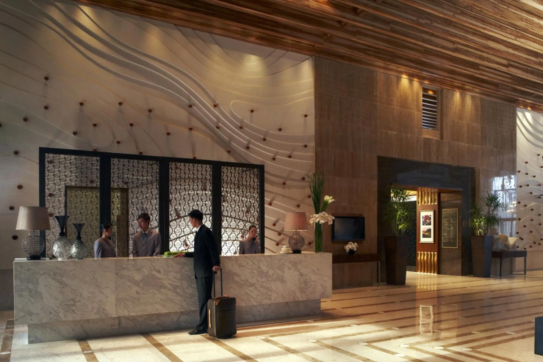 Lobby or reception in Mission Hills Hotel Resorts Dongguan