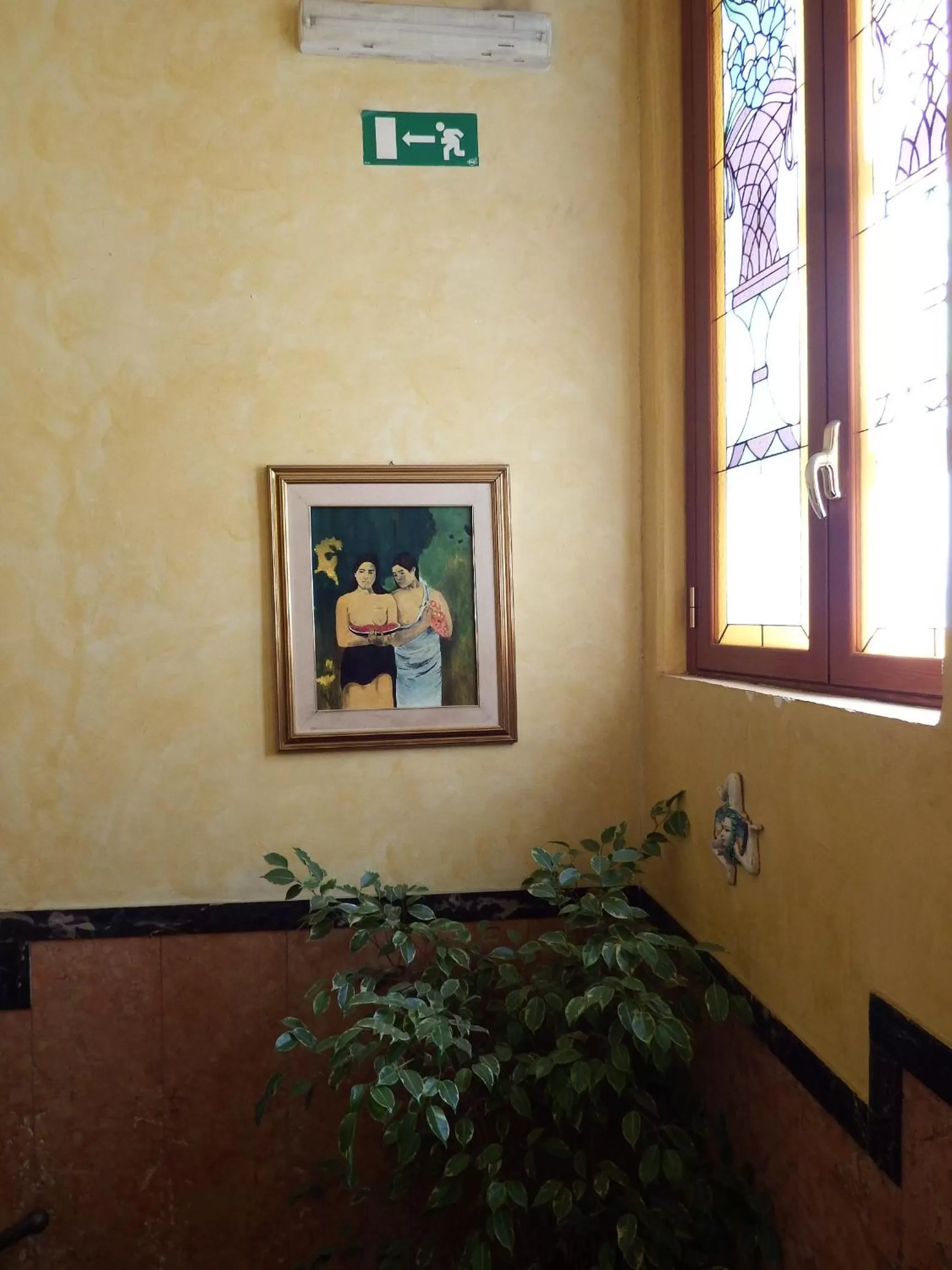 Decorative detail in Hotel Touring