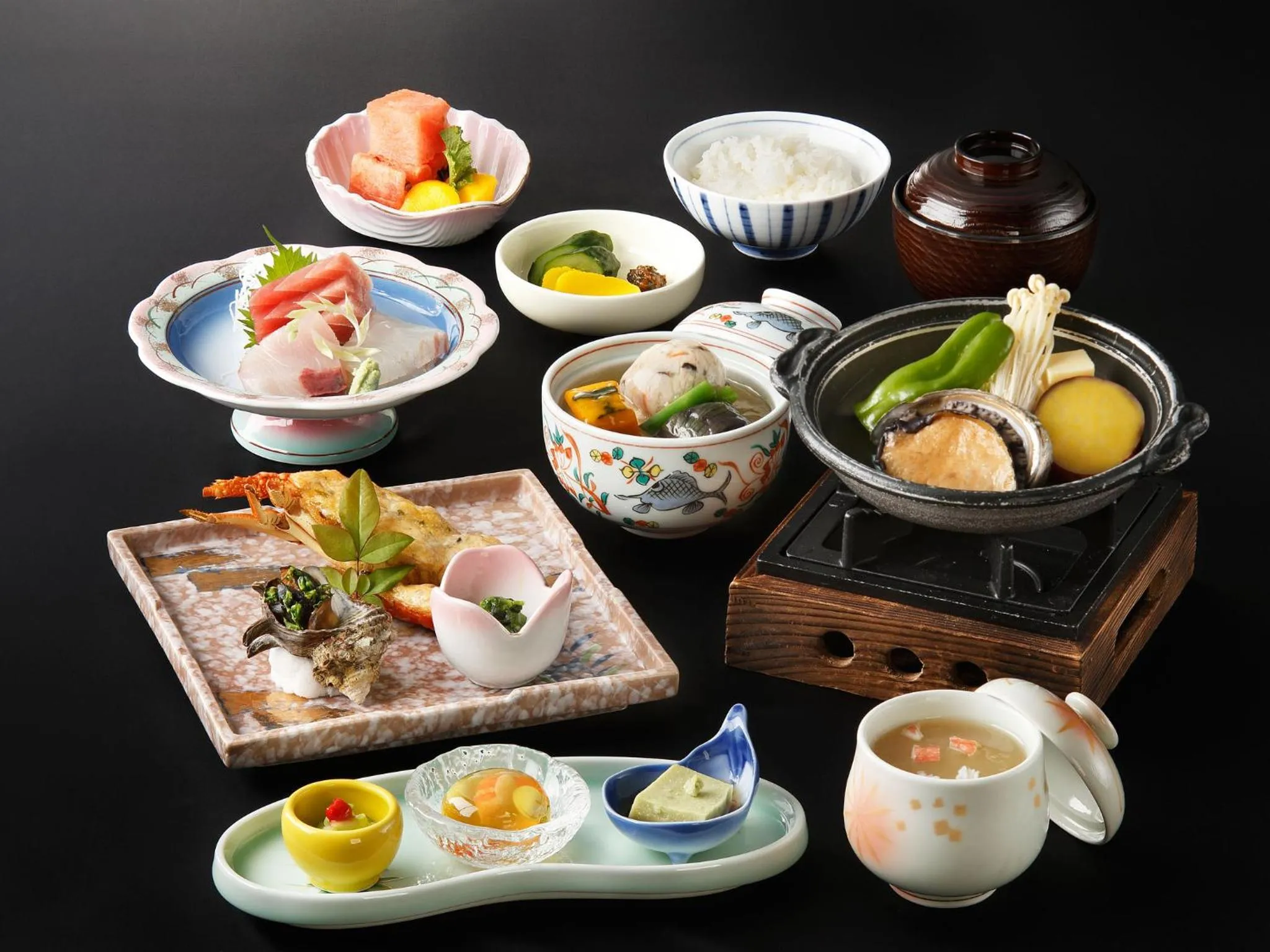 Dinner in Laforet Ito Onsen Yunoniwa