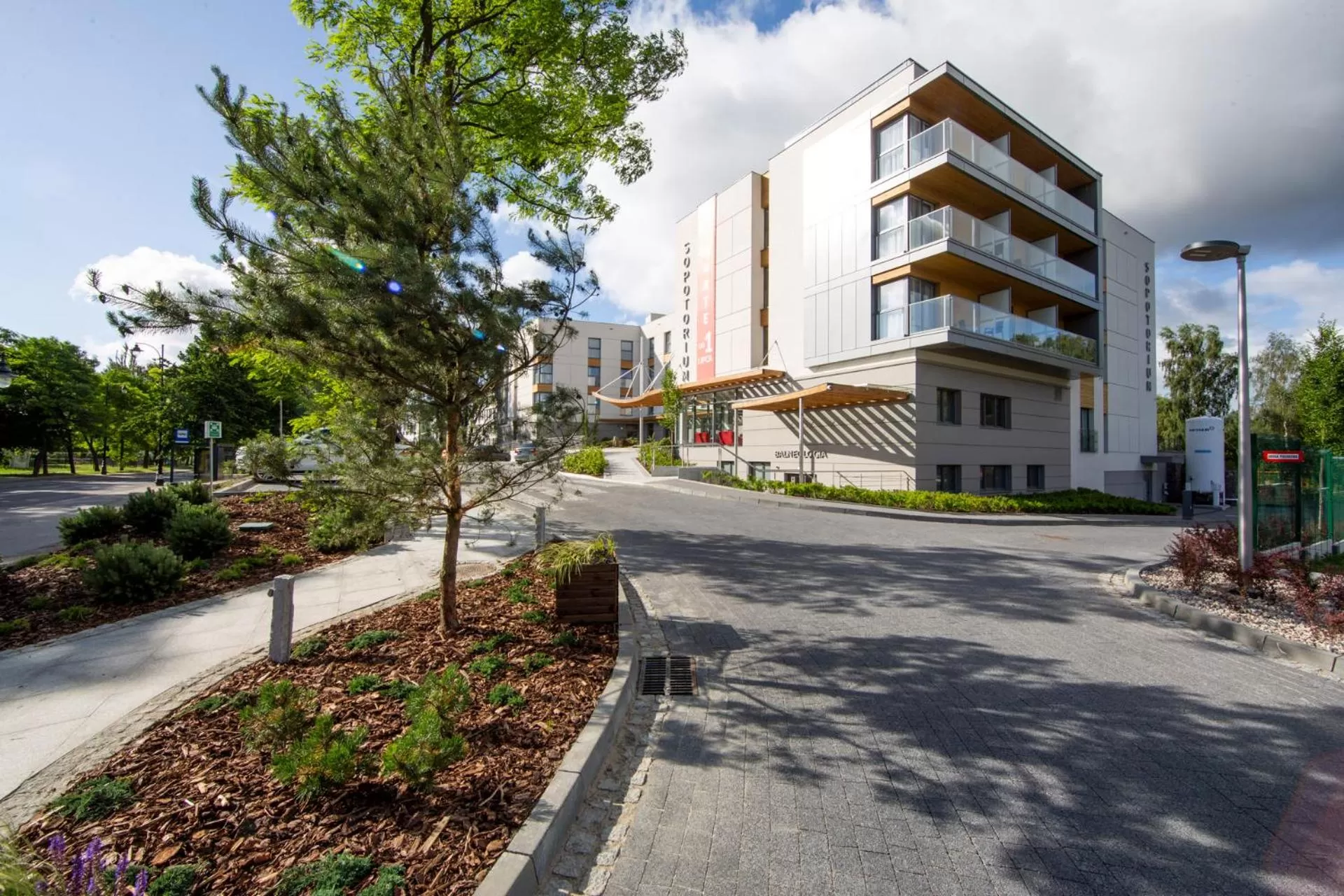 Property building in Sopotorium Hotel & Medical Spa