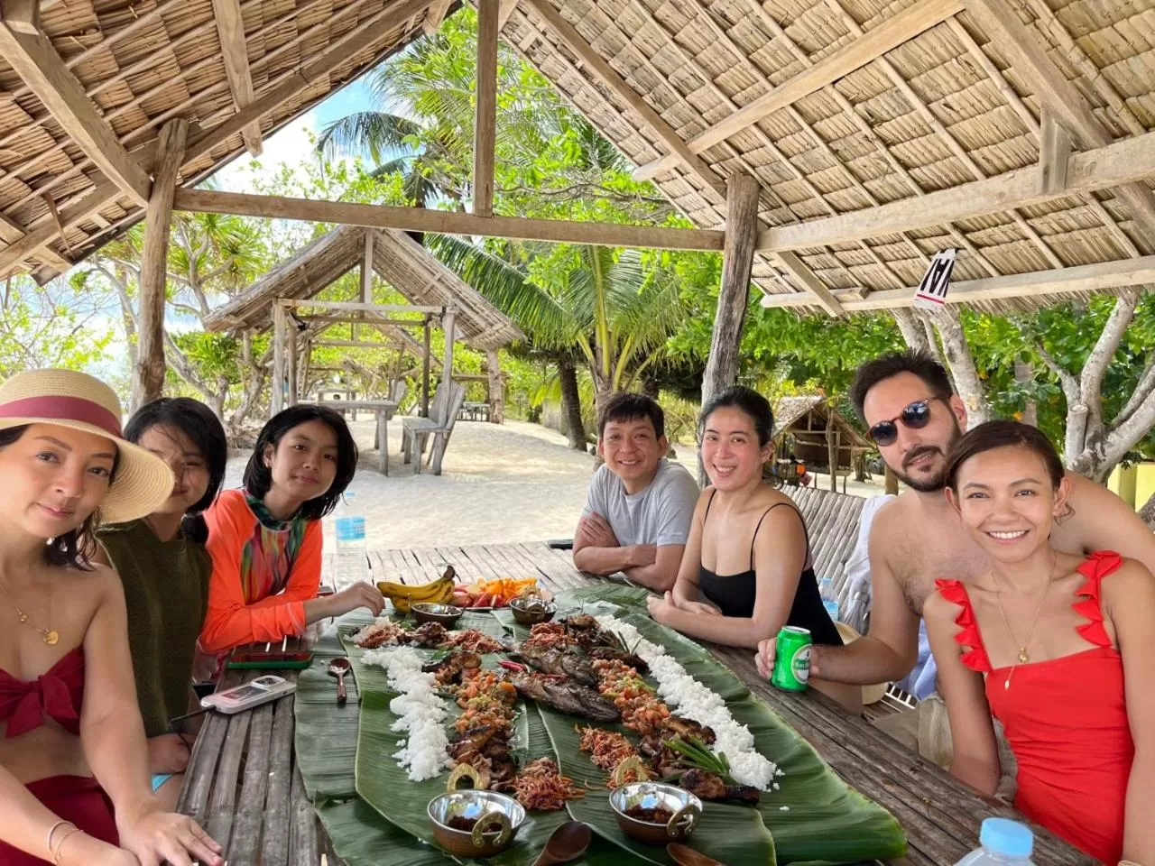 Patio in The Beach House Ocam Ocam