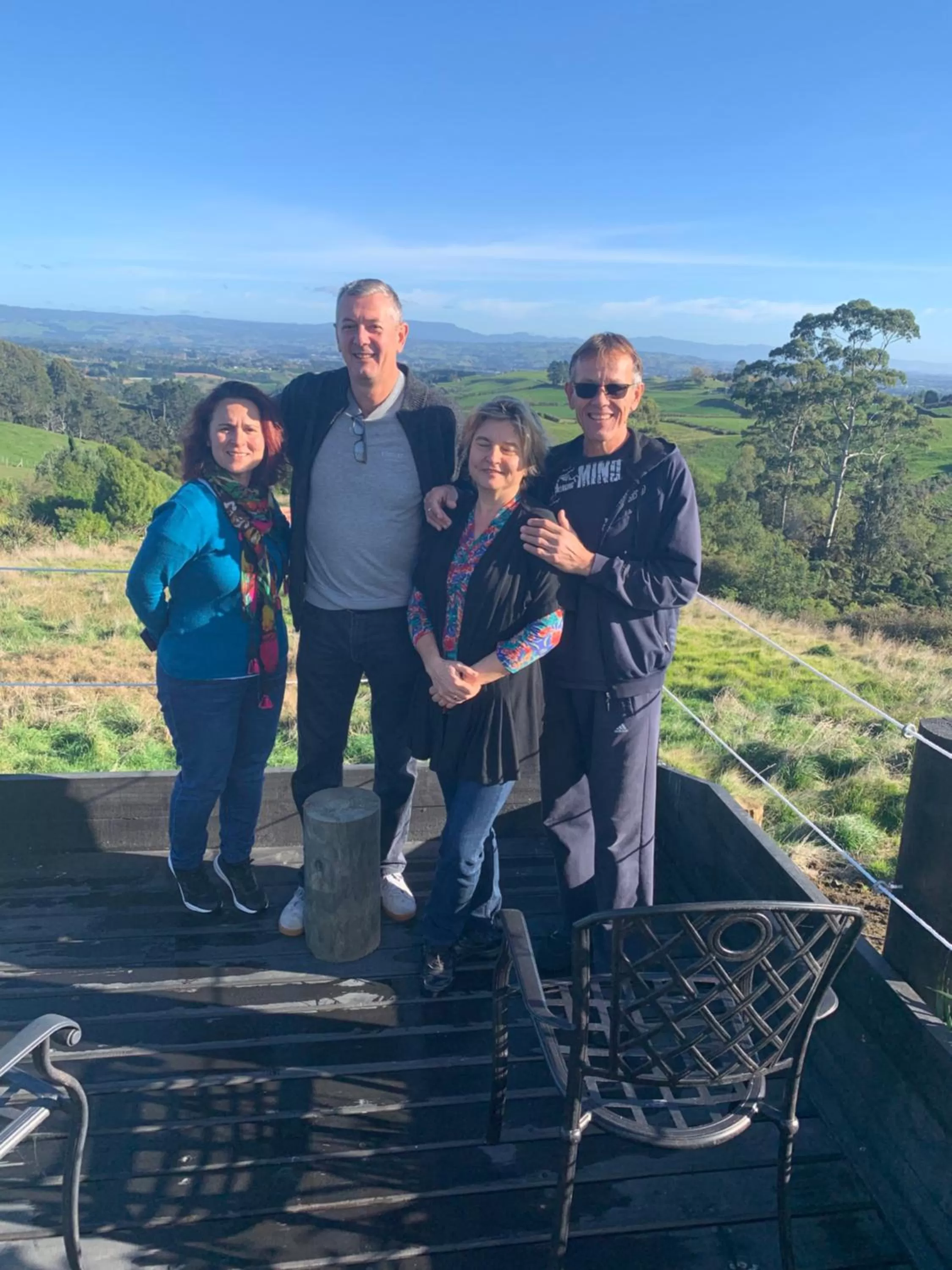 People in Arohanui Rural Retreat B&B