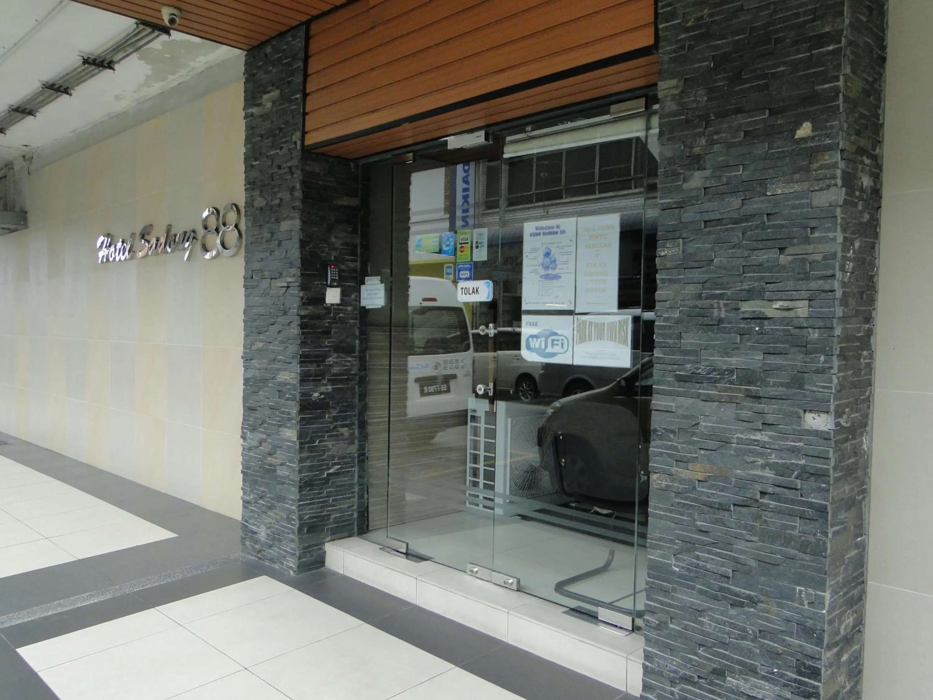 Property building in Hotel Sadong88