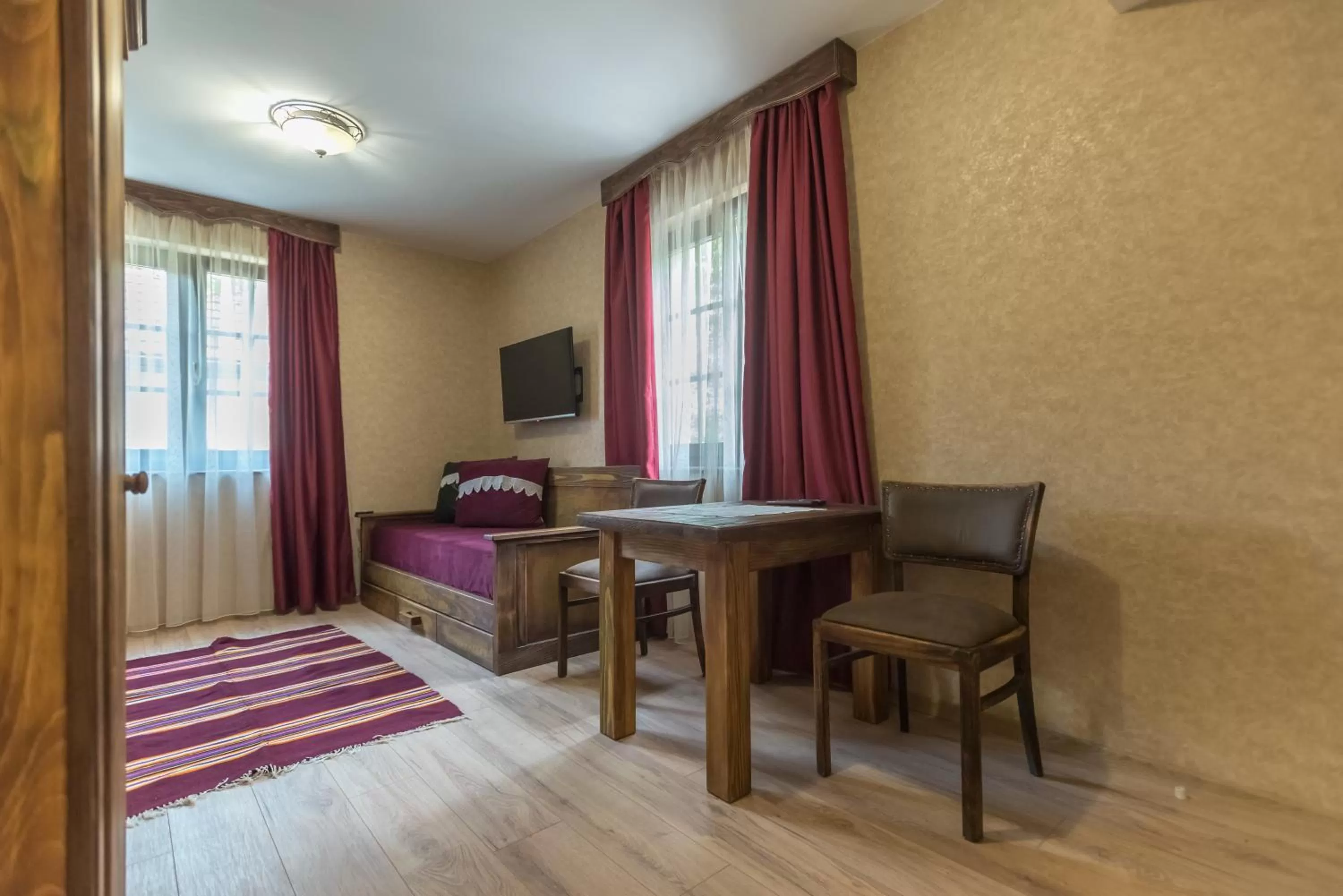 Living room, Bed in B&B Etno Village Sunčana Reka