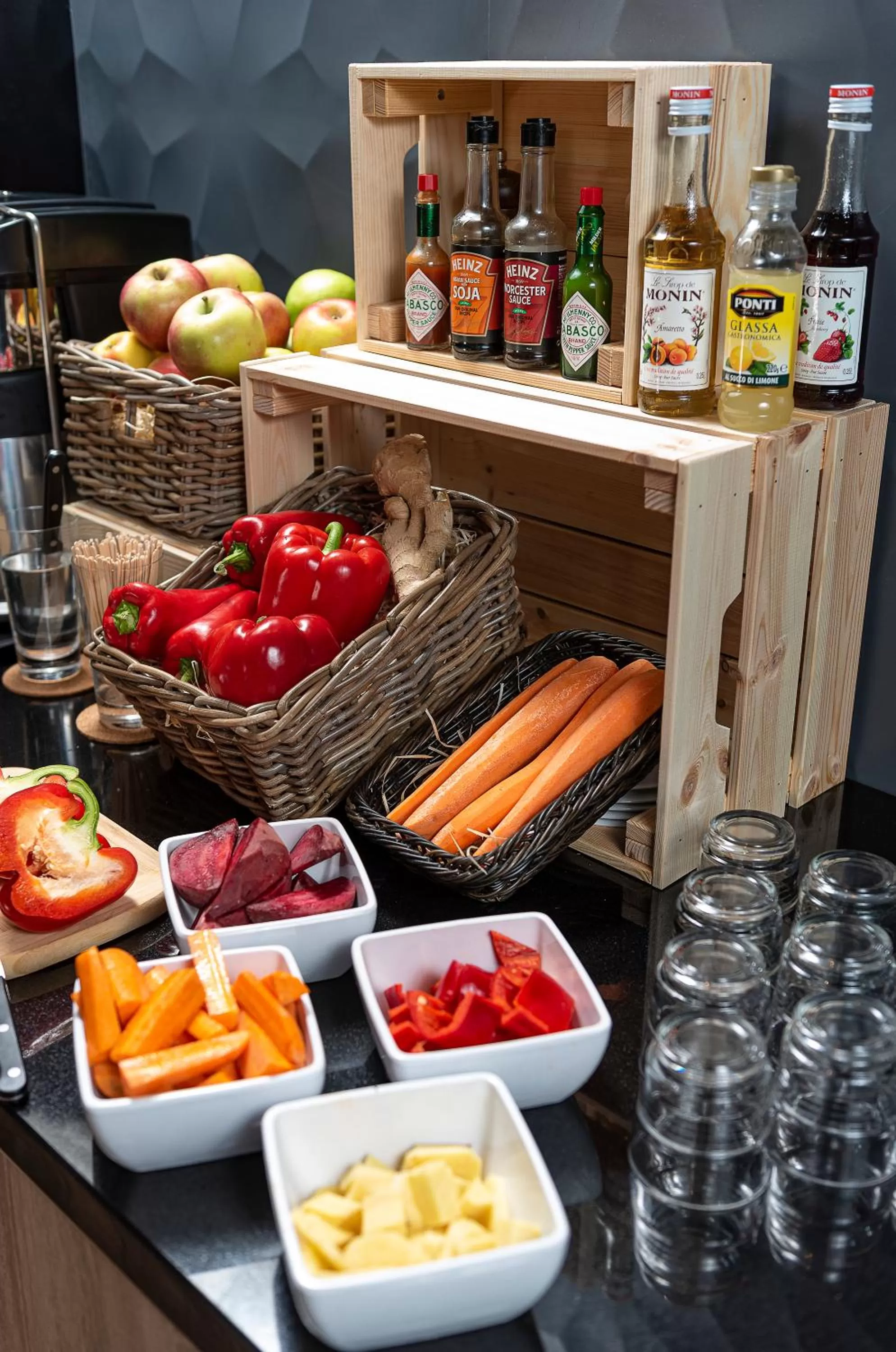 Restaurant/places to eat in Three Corners Lifestyle Hotel