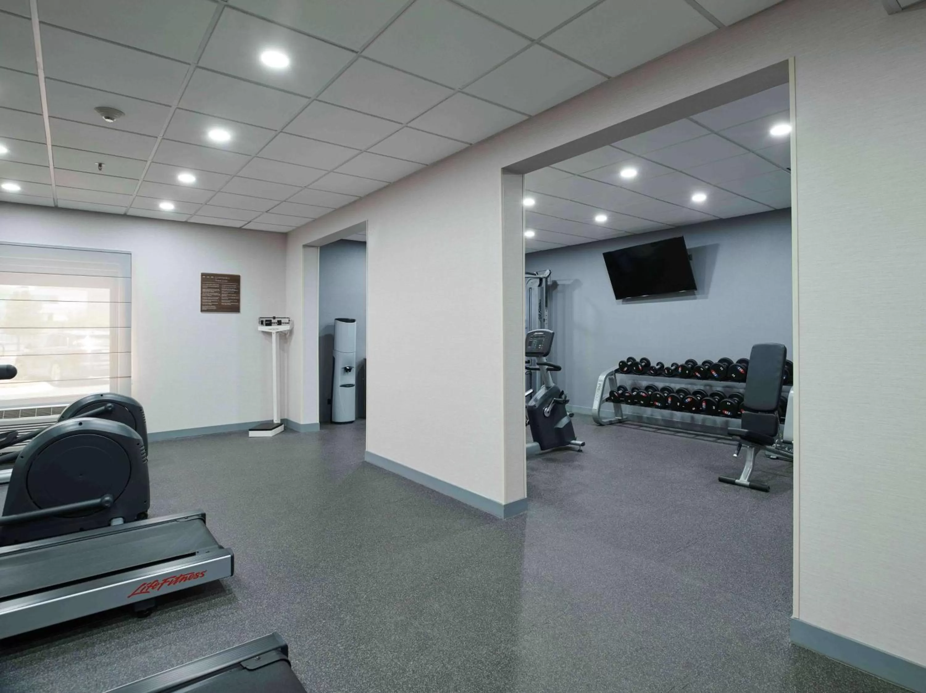 Fitness centre/facilities in Hampton Inn Ciudad Juarez
