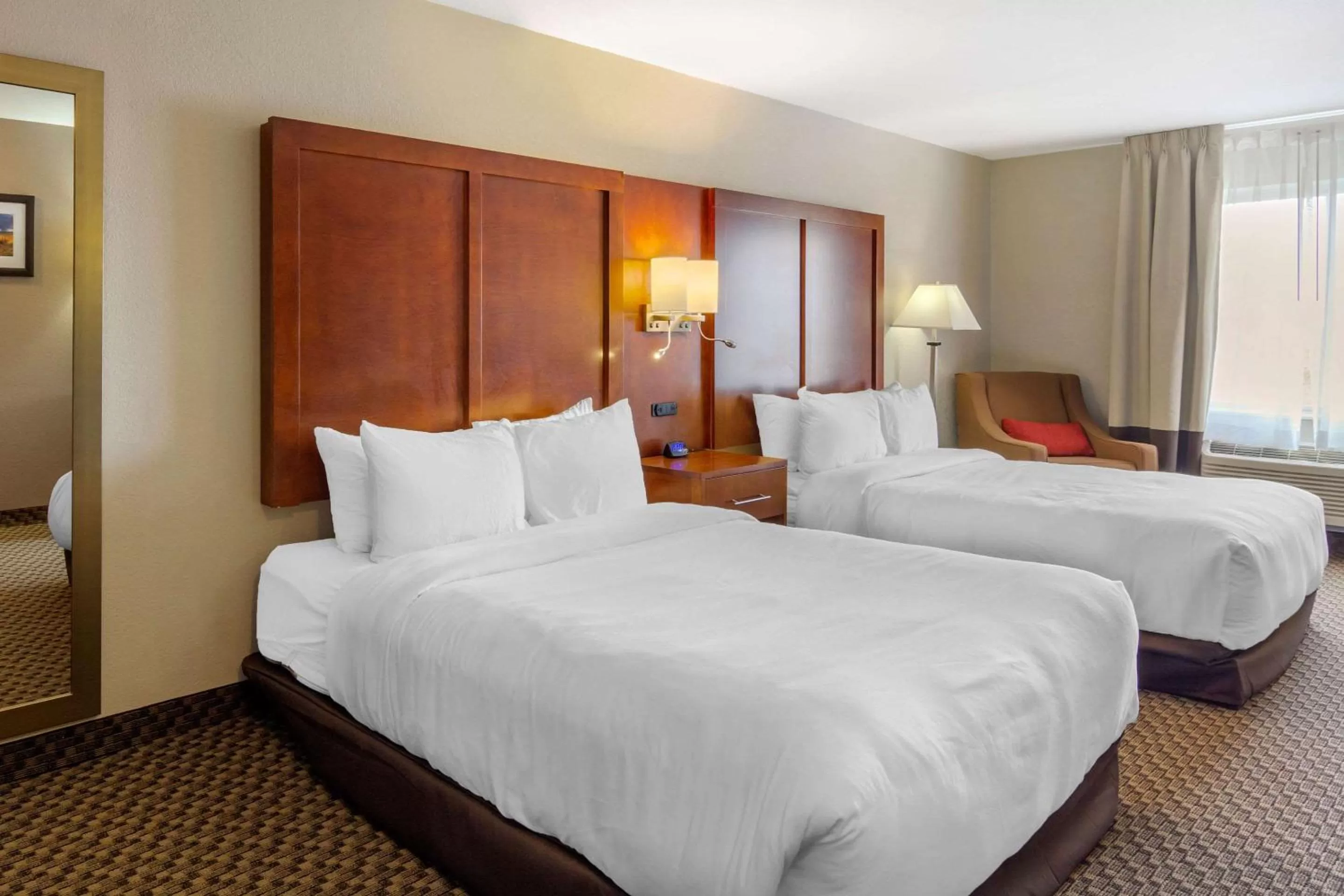 Queen Room with Two Queen Beds - Non-Smoking in Comfort Inn & Suites Sterling