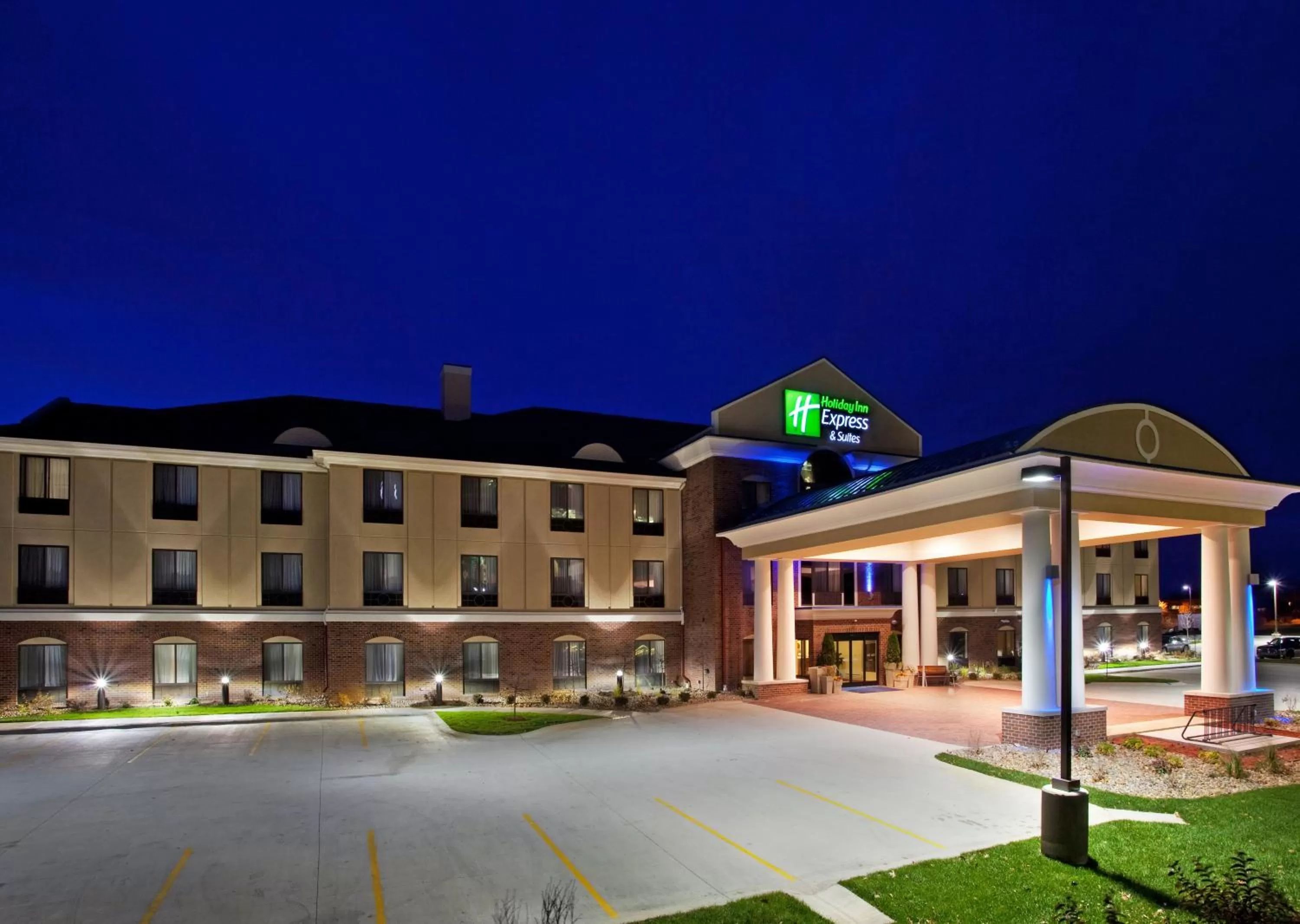 Property building in Holiday Inn Express Hotel & Suites East Lansing by IHG