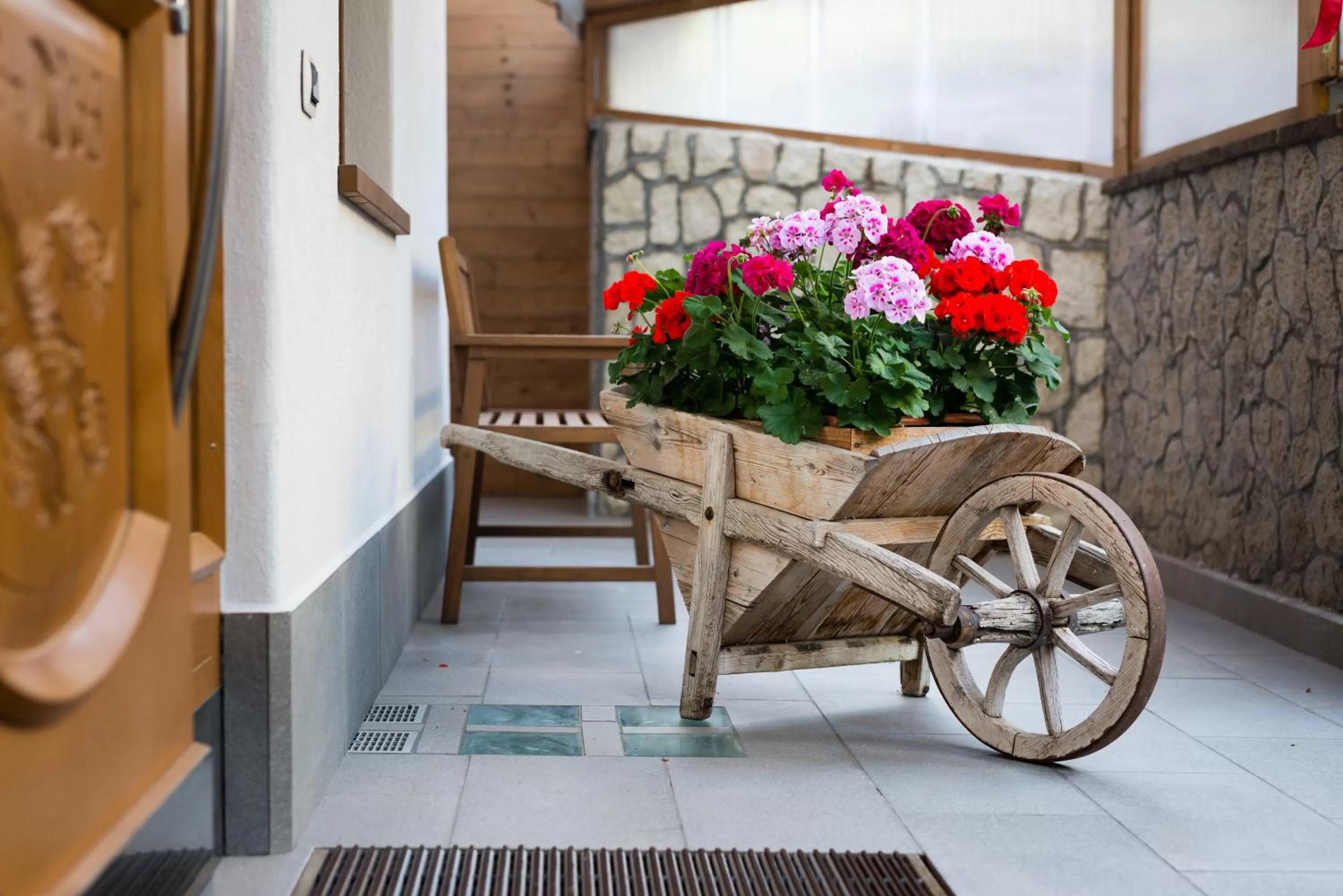 Decorative detail in FORESTO holiday apartments