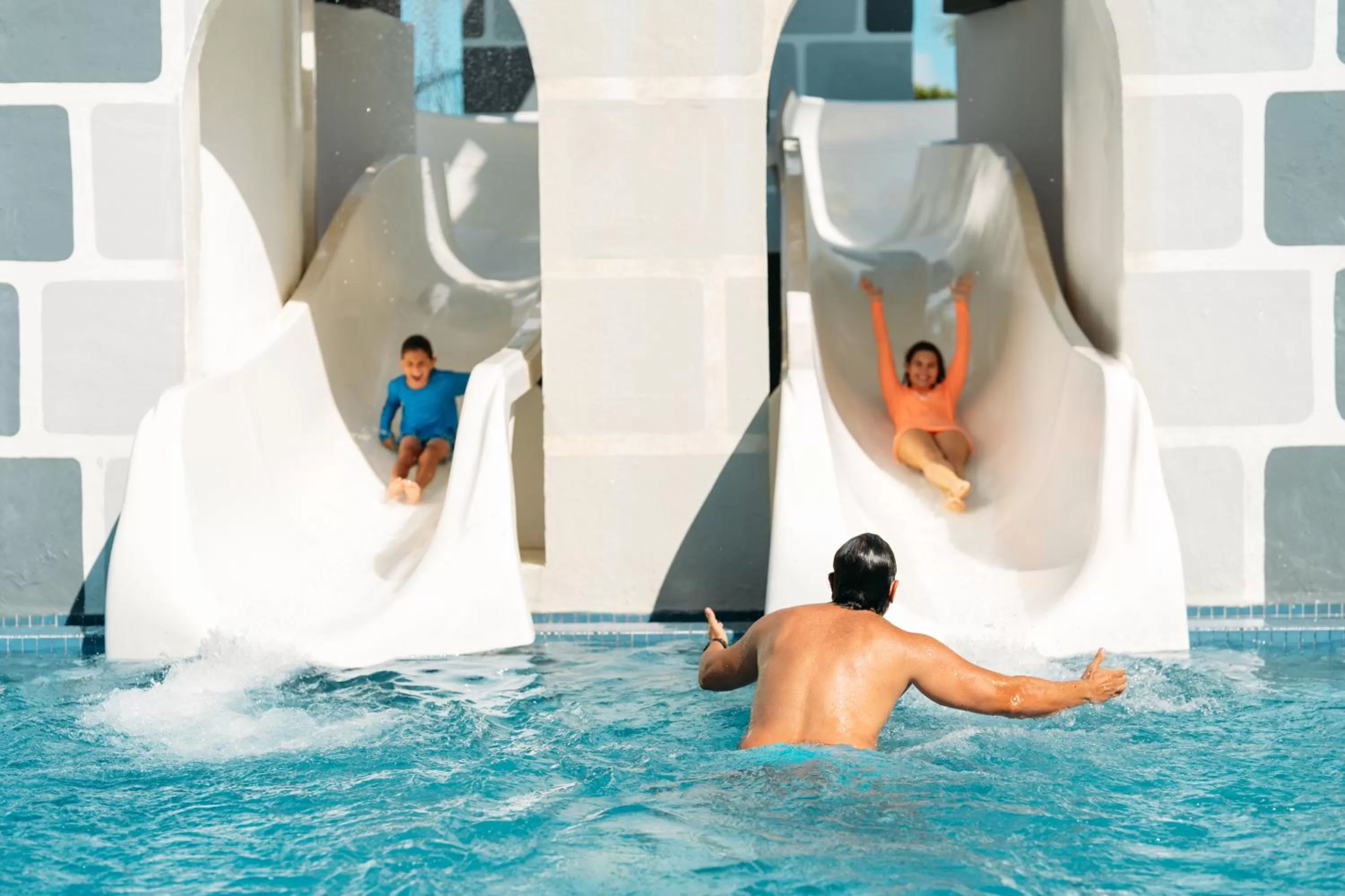 Aqua park in Seadust Cancun Family Resort - All Inclusive