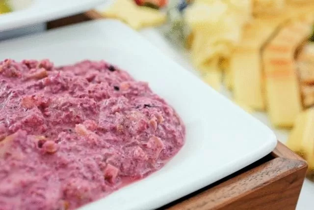 Food close-up in Hotel Arcade