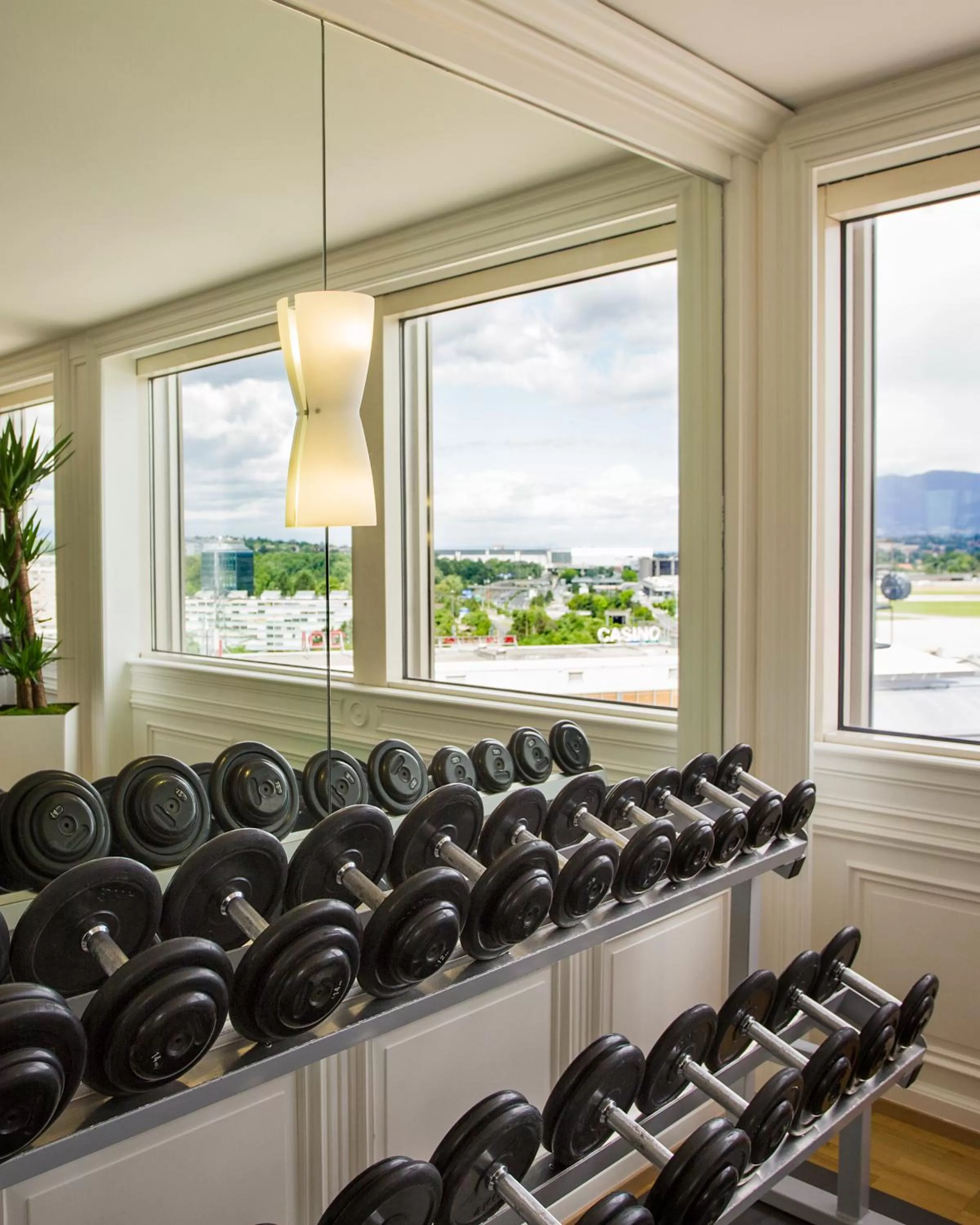 Fitness centre/facilities in Mövenpick Hotel Geneva