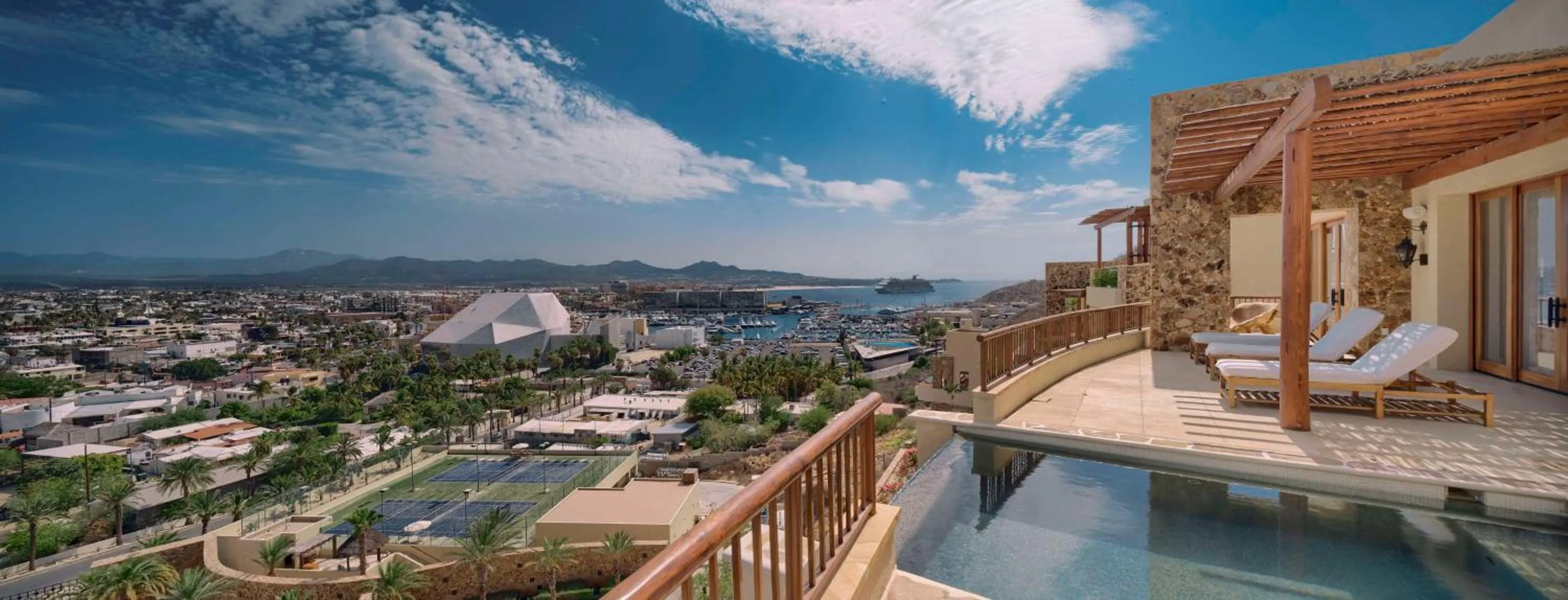 Living room in Waldorf Astoria Los Cabos Pedregal