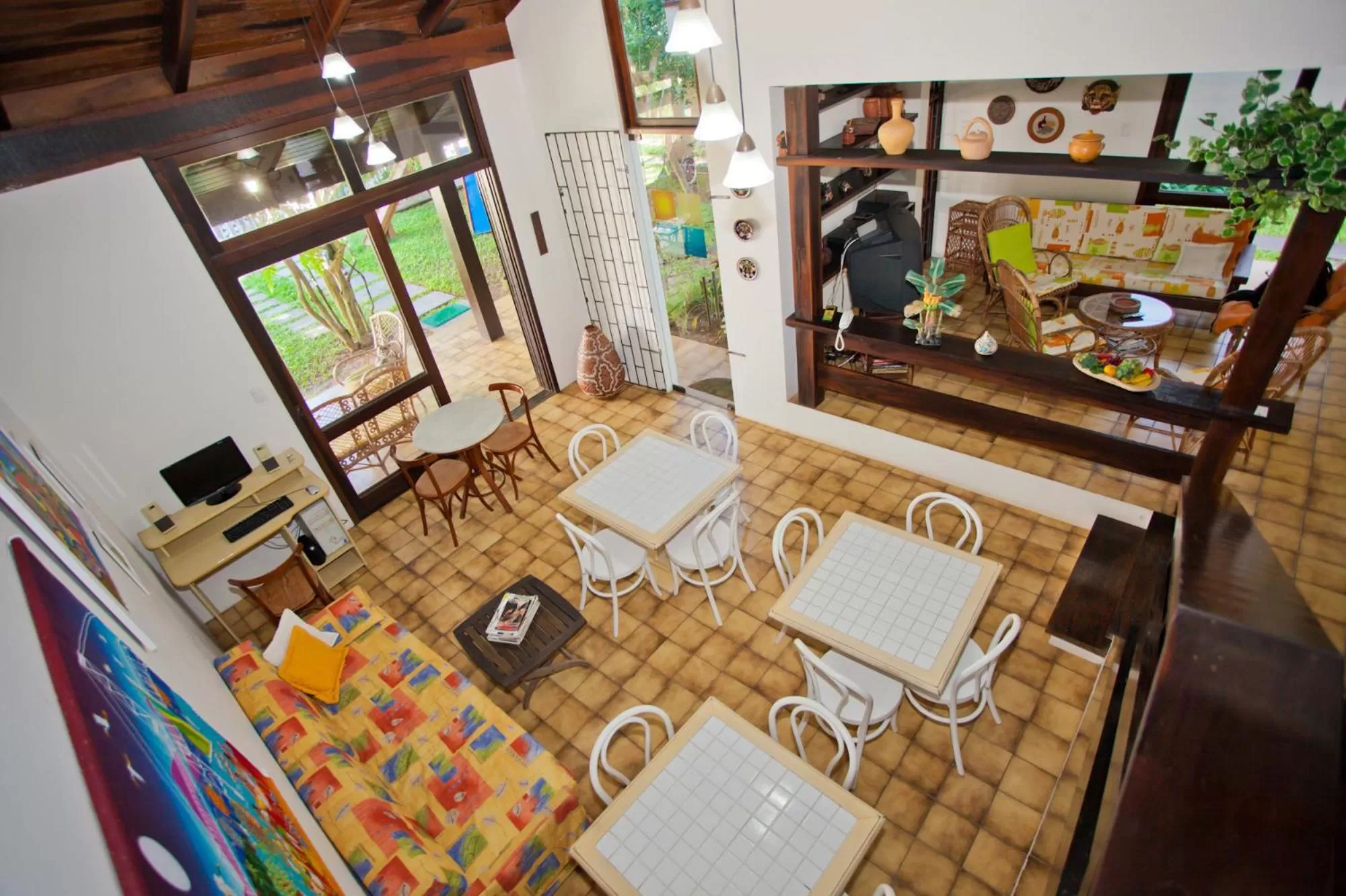 Lounge or bar, Restaurant/Places to Eat in Beach House Floripa