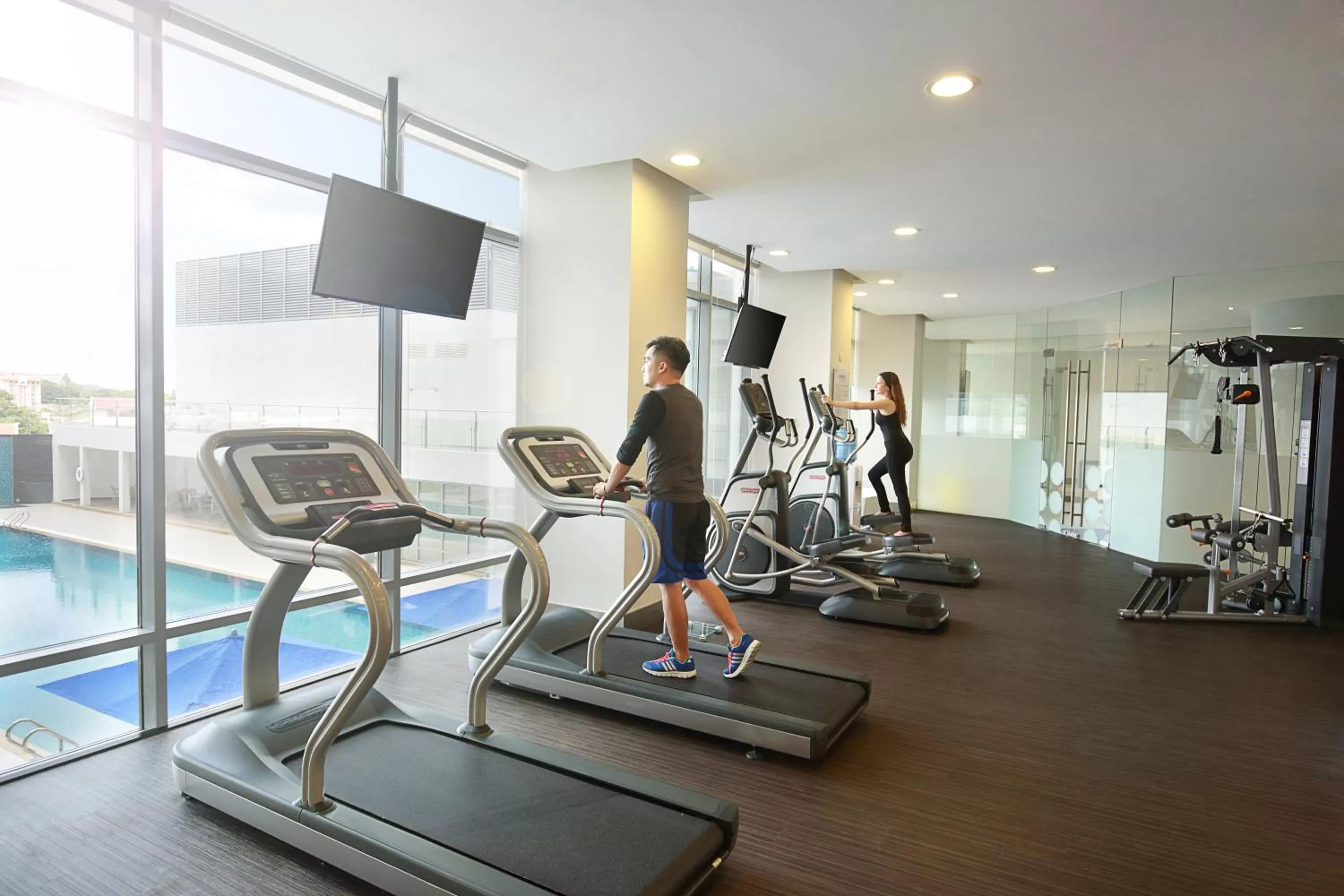 Fitness centre/facilities in Noble Resort Hotel Melaka 马六甲诺铂度假酒店