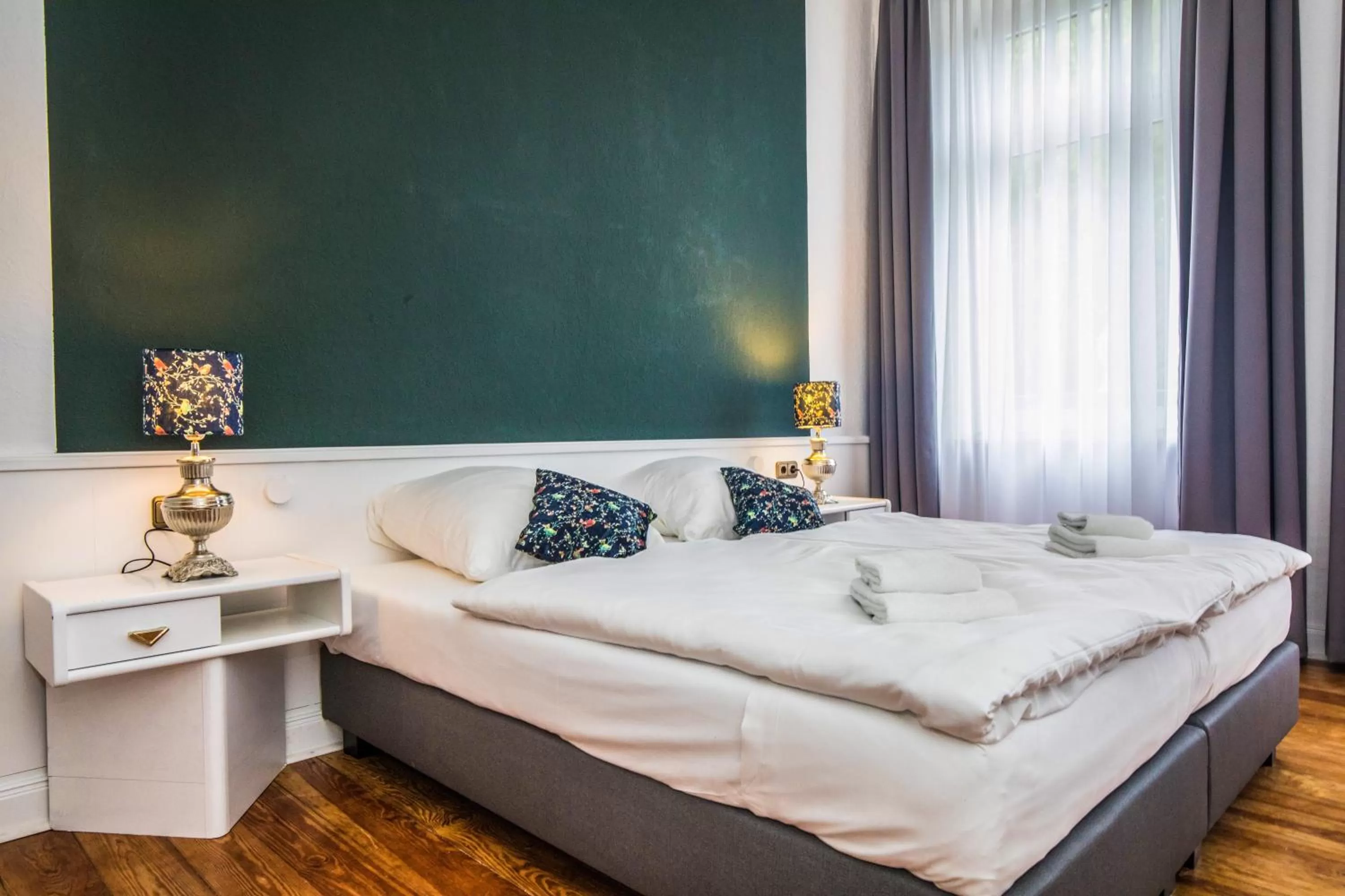 Bed in Kleines Hotel Heimfeld