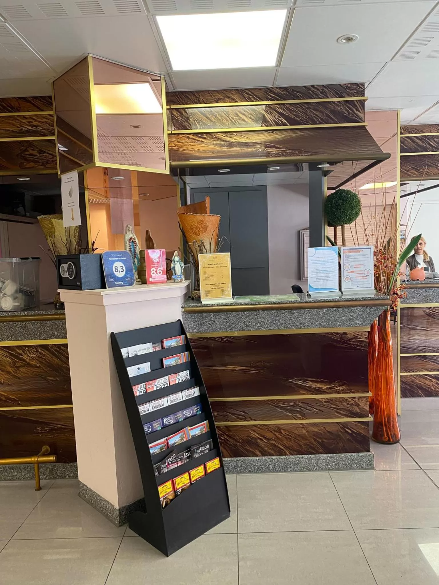 Lobby or reception in Résidence du Soleil