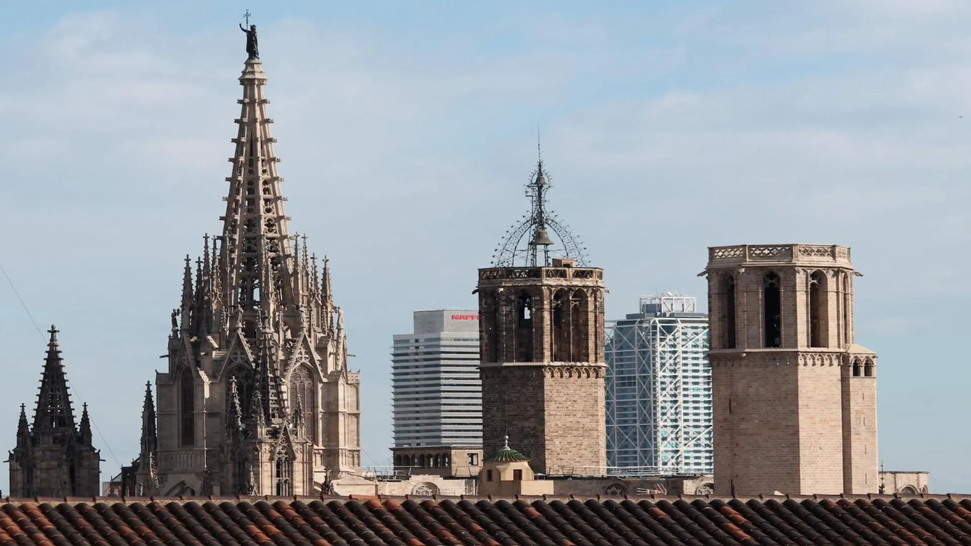 City view in Hotel Turin Barcelona