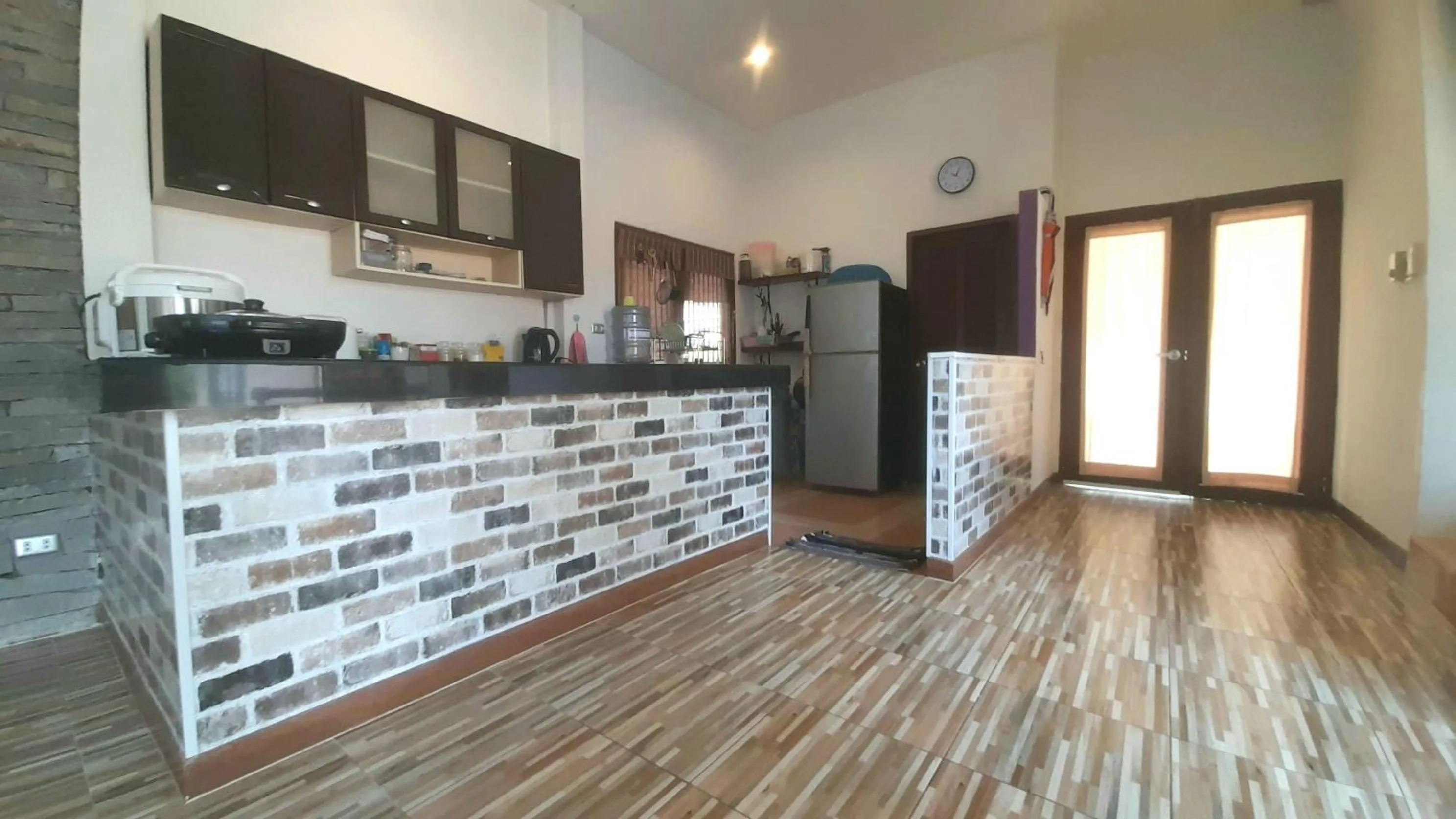 Kitchen or kitchenette, Lobby/Reception in Samui Diving Resort