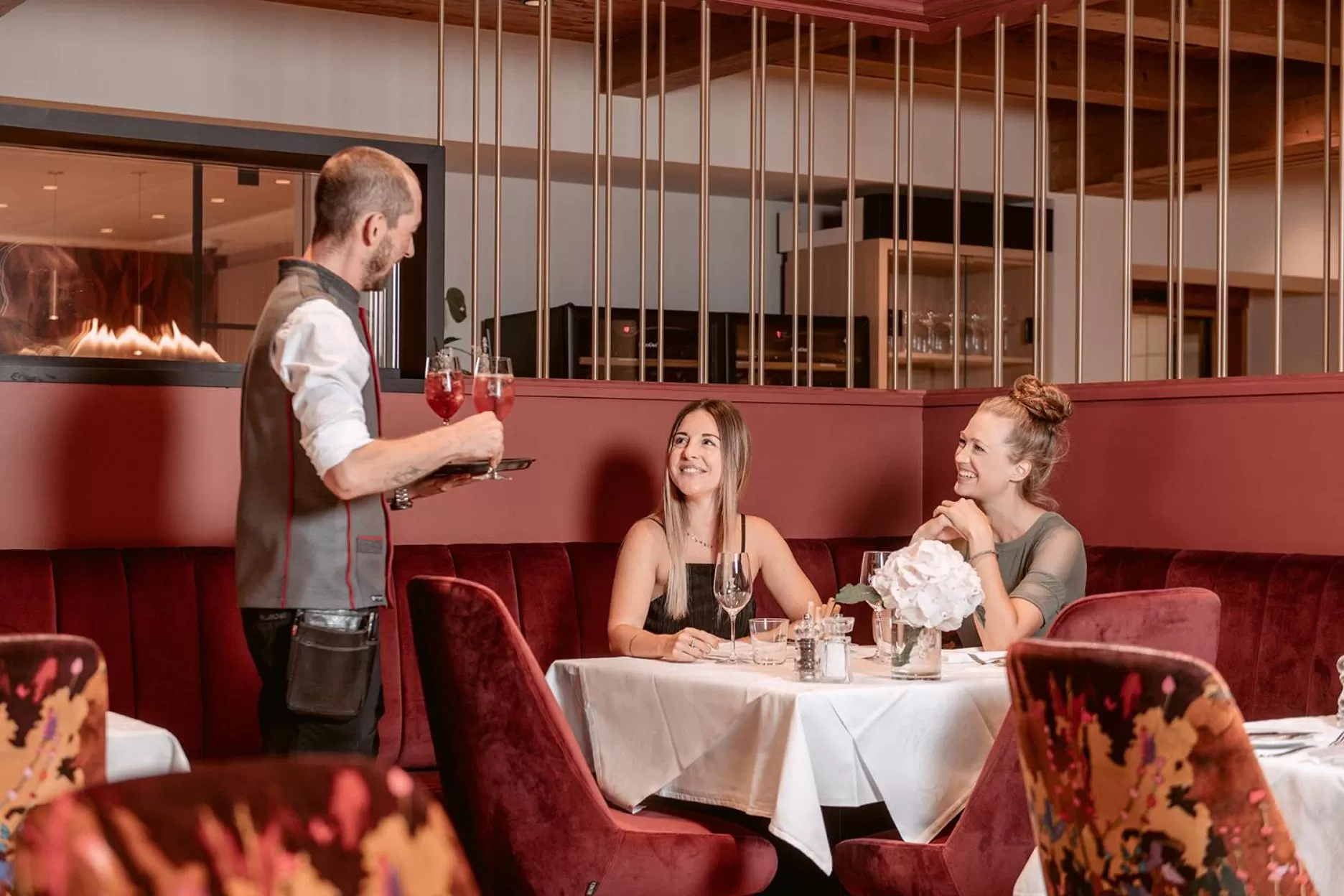 Restaurant/places to eat, Guests in Das Reisch