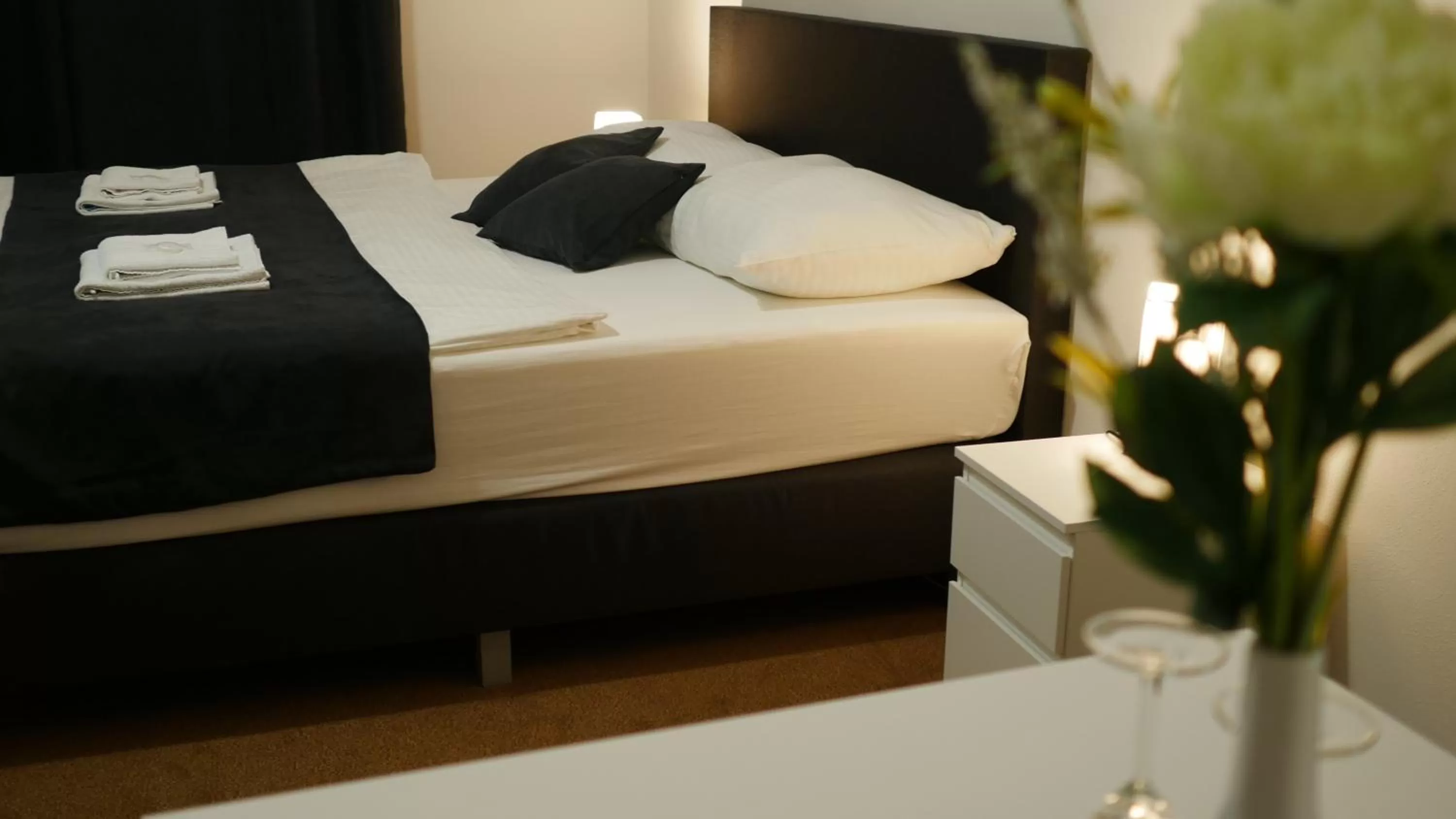 Bed in Hotel Bílý Koníček