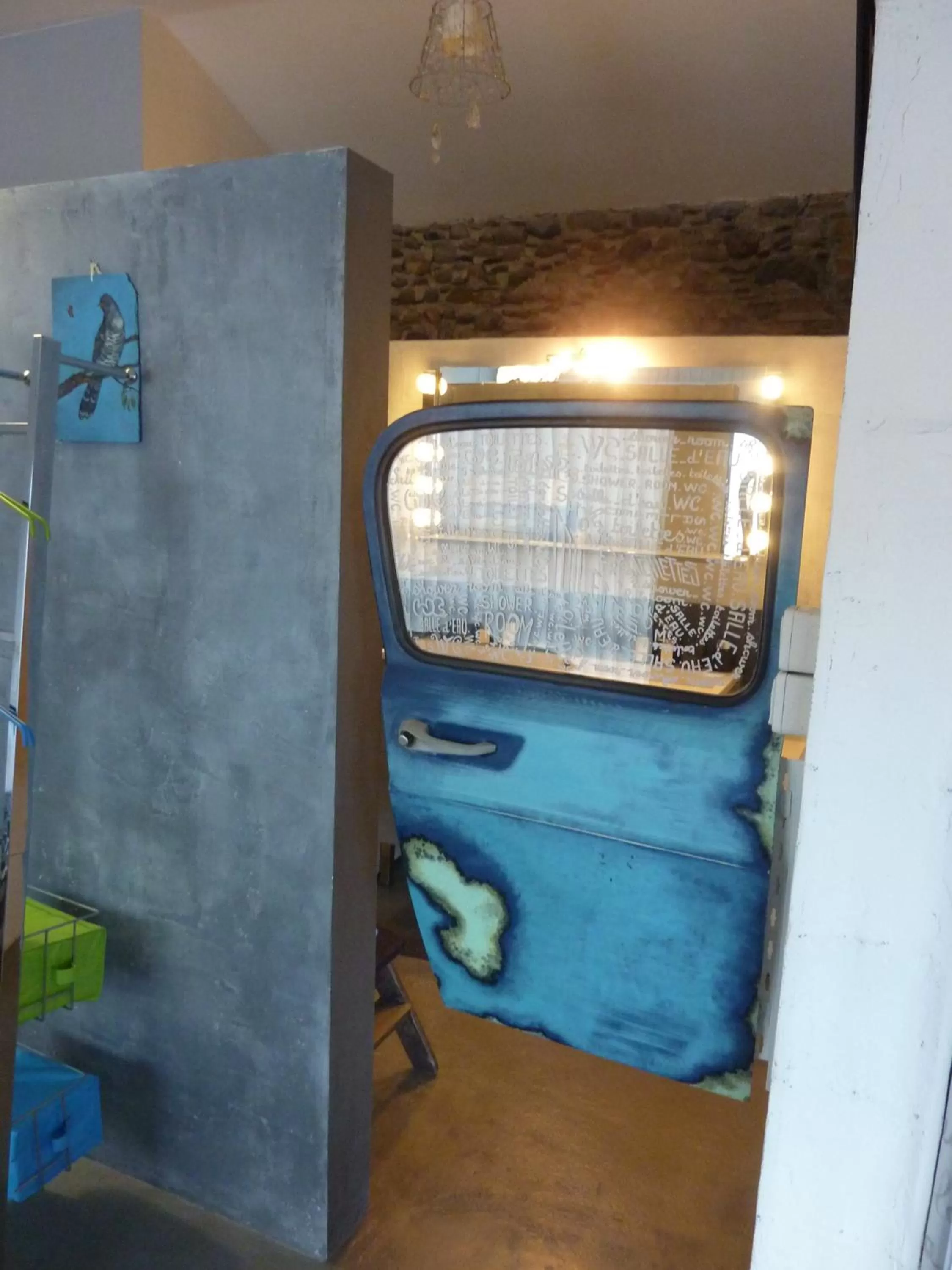 Bathroom, Bed in Loft Atypique