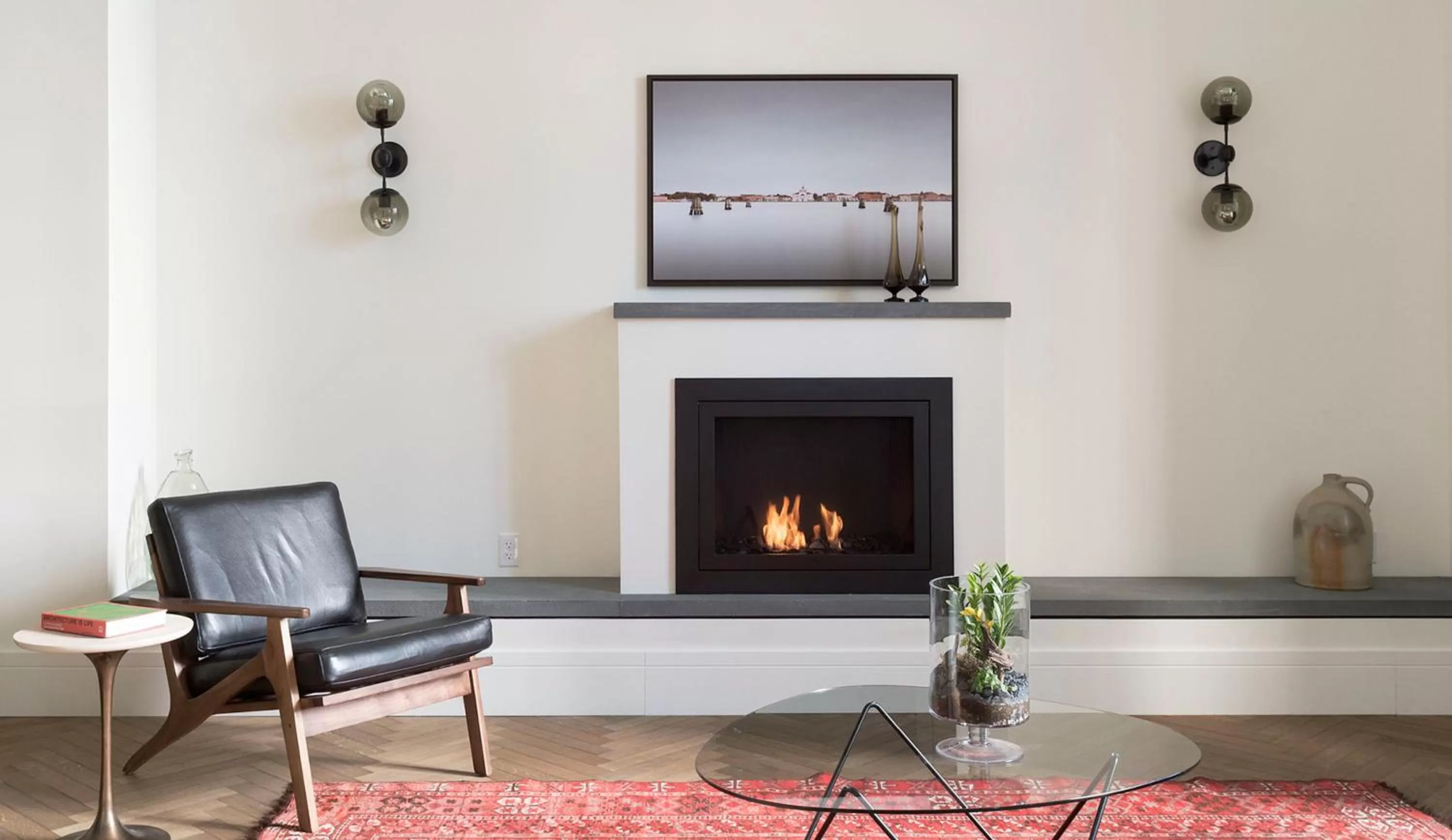 Living room in ROOST Midtown