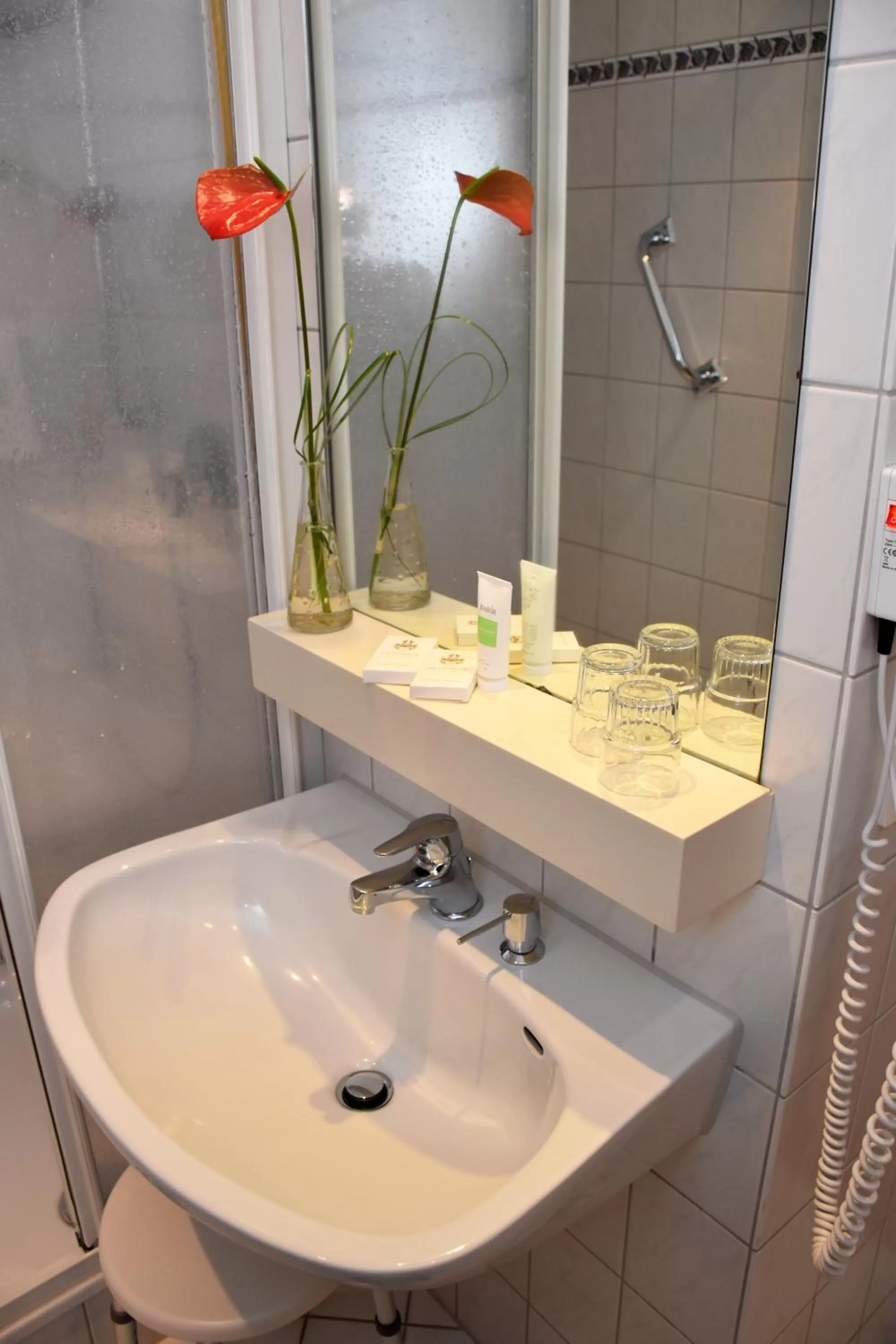 Bathroom in Seehotel Fährhaus